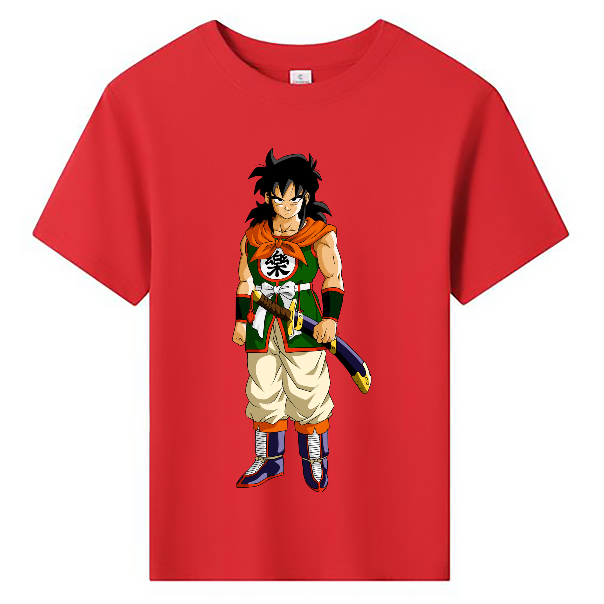 （画像用） ドラゴンボール ヤムチャ DRAGON BALL Yamcha 綿100％キッズTシャツ（フロントプリント）