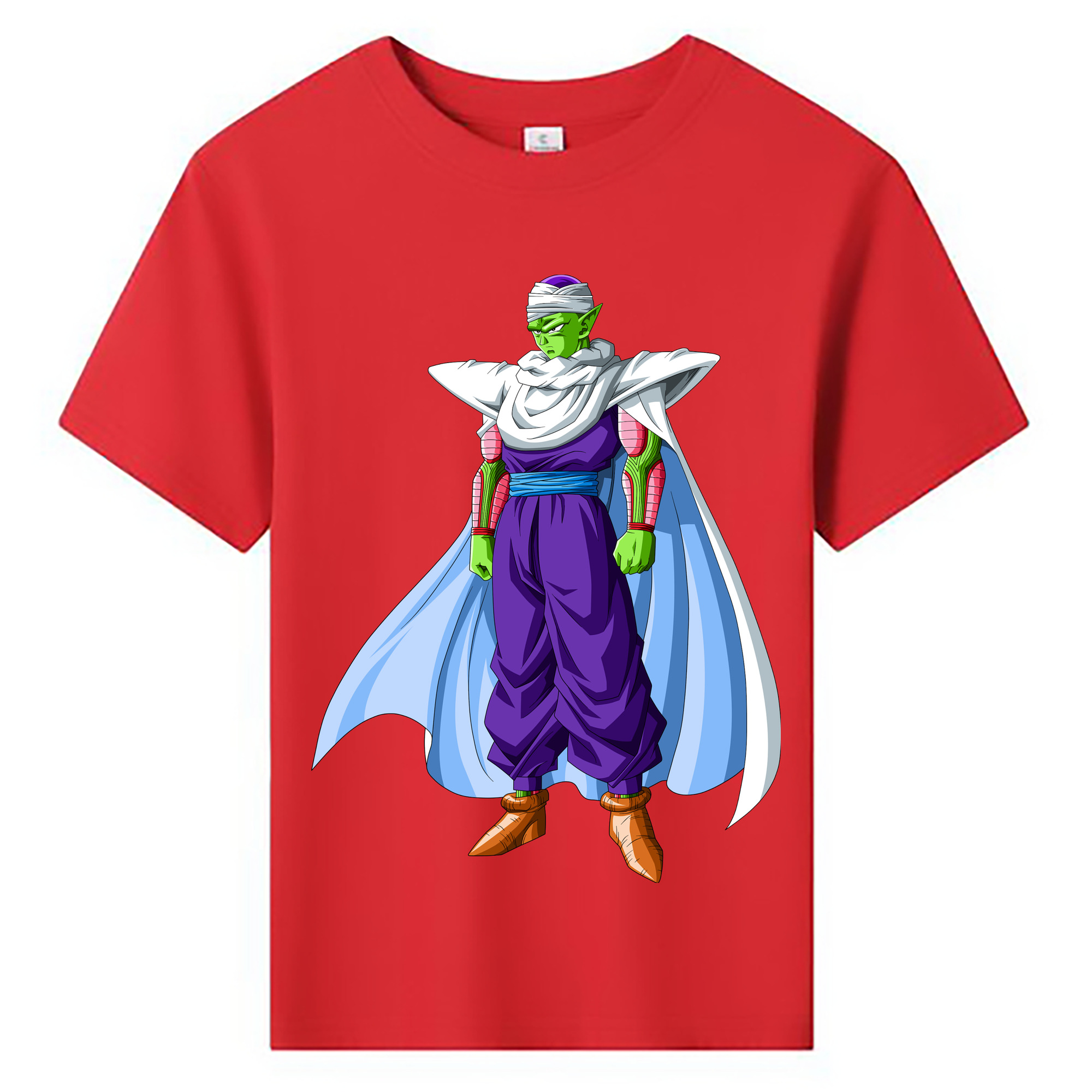 （画像用） ドラゴンボール ピッコロ DRAGON BALL Piccolo 綿100％キッズTシャツ（フロントプリント）