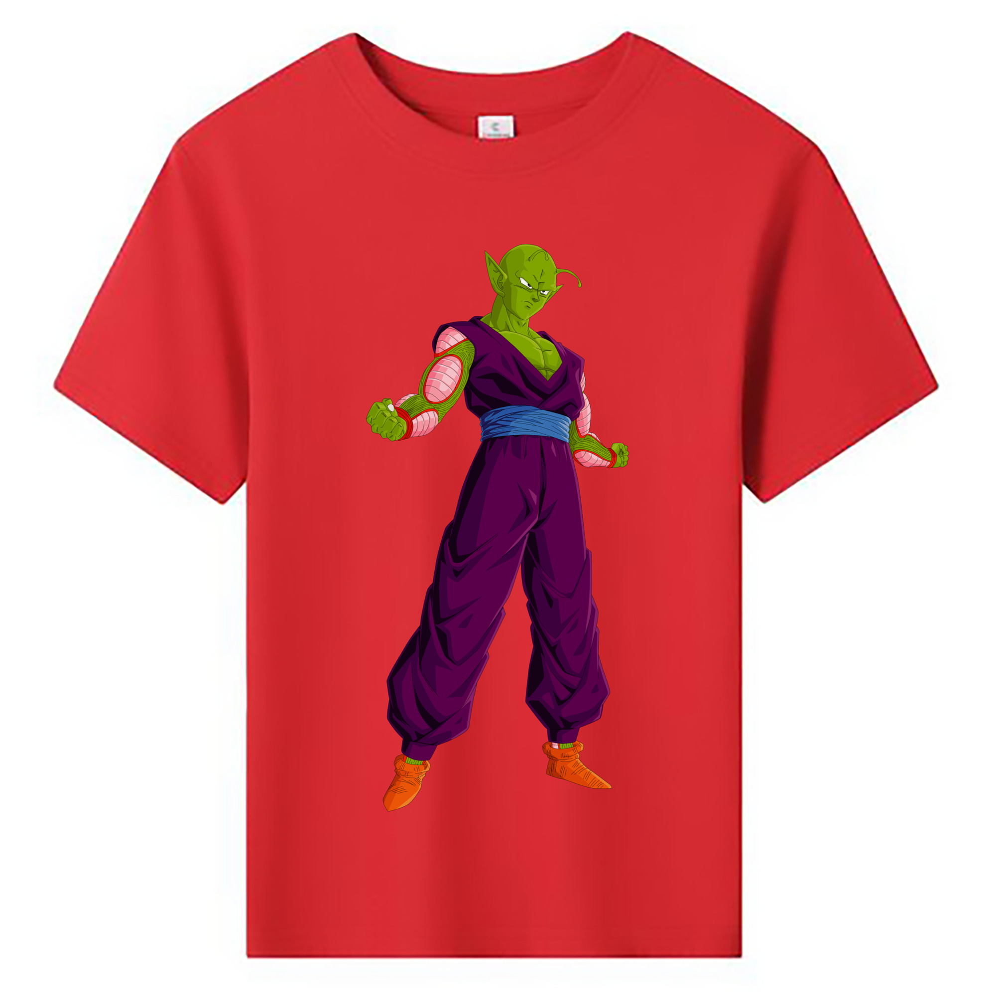 （画像用） ドラゴンボール ピッコロ DRAGON BALL Piccolo 綿100％キッズTシャツ（フロントプリント）
