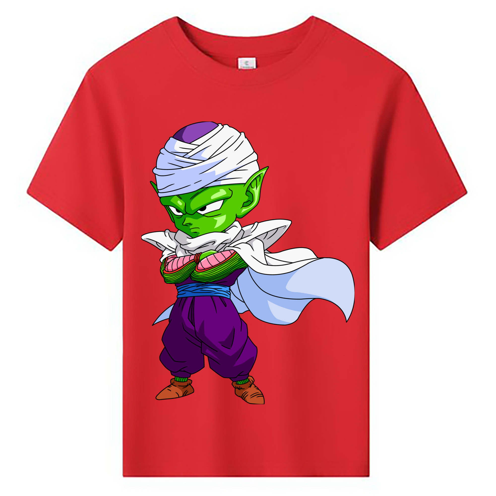 （画像用） ドラゴンボール ピッコロ DRAGON BALL Piccolo 綿100％キッズTシャツ（フロントプリント）