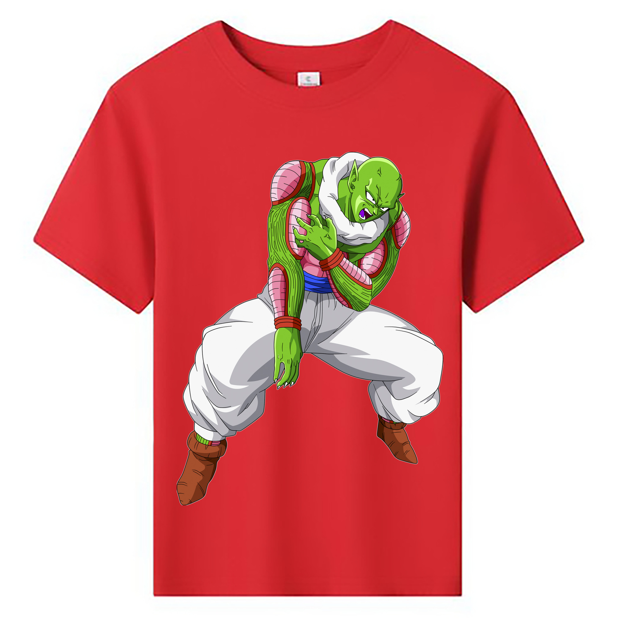 （画像用） ドラゴンボール ピッコロ DRAGON BALL Piccolo 綿100％キッズTシャツ（フロントプリント）
