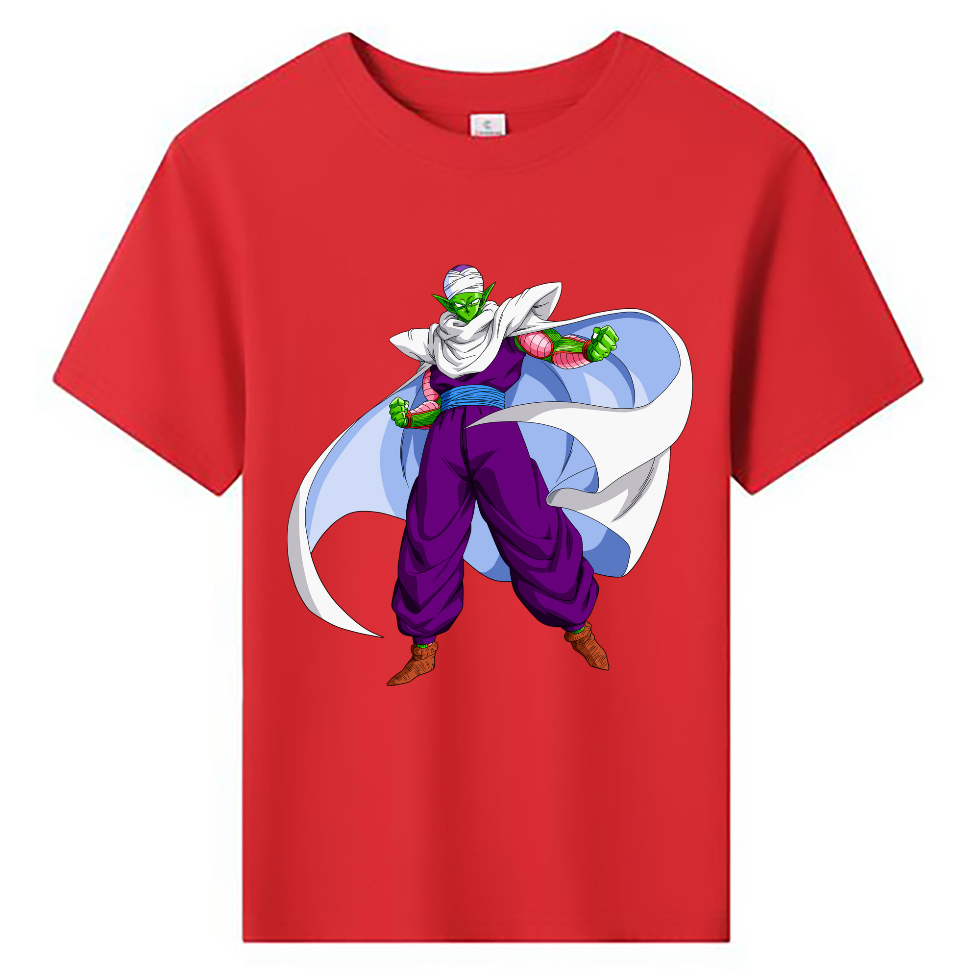 （画像用） ドラゴンボール ピッコロ DRAGON BALL Piccolo 綿100％キッズTシャツ（フロントプリント）