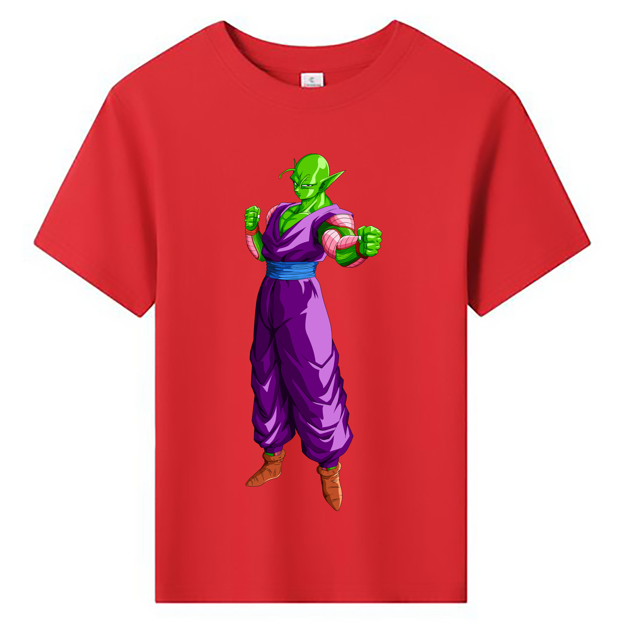 （画像用） ドラゴンボール ピッコロ DRAGON BALL Piccolo 綿100％キッズTシャツ（フロントプリント）