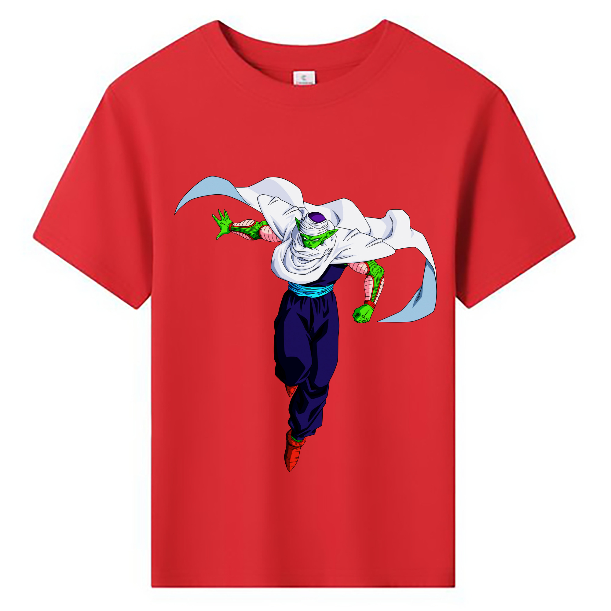 （画像用） ドラゴンボール ピッコロ DRAGON BALL Piccolo 綿100％キッズTシャツ（フロントプリント）