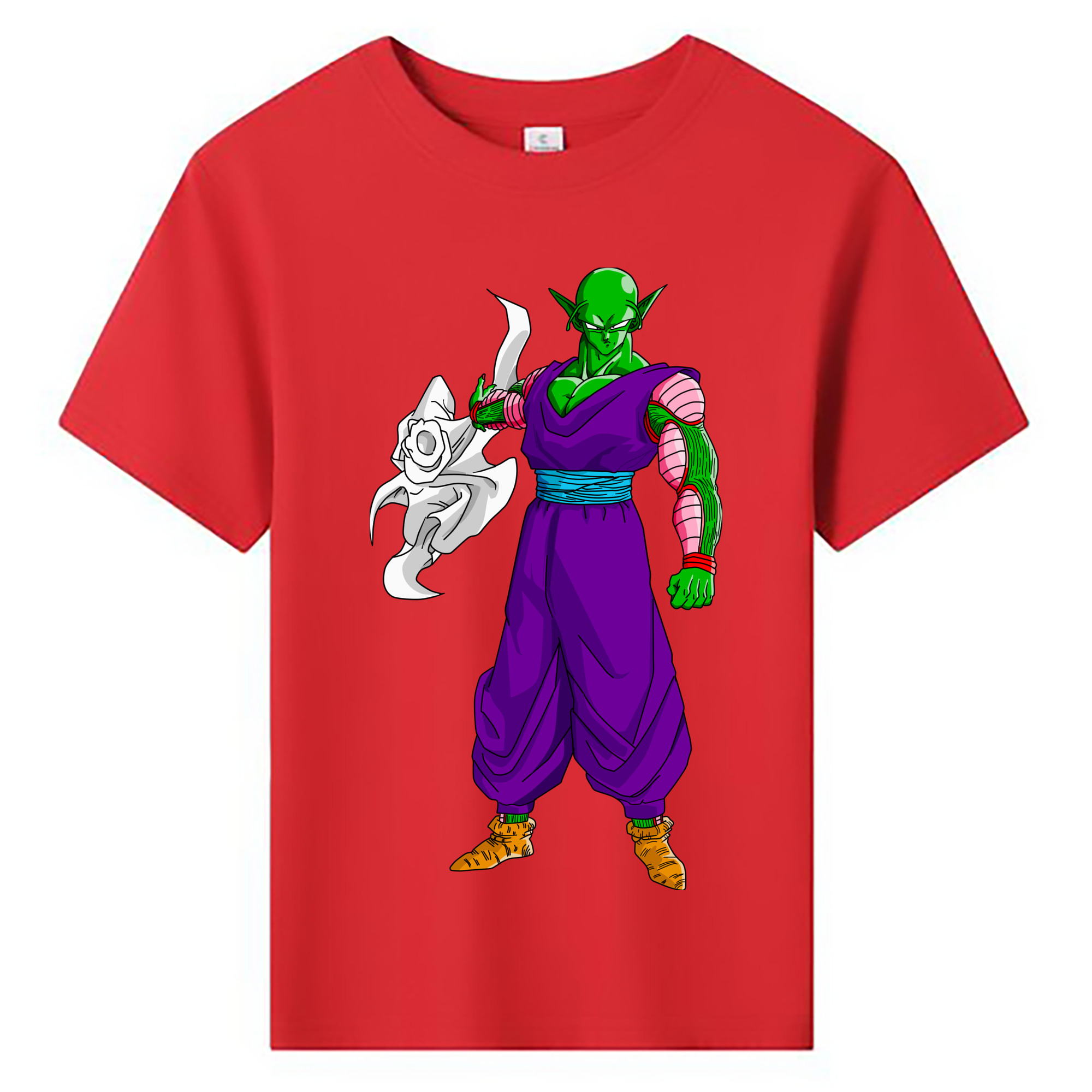 （画像用） ドラゴンボール ピッコロ DRAGON BALL Piccolo 綿100％キッズTシャツ（フロントプリント）