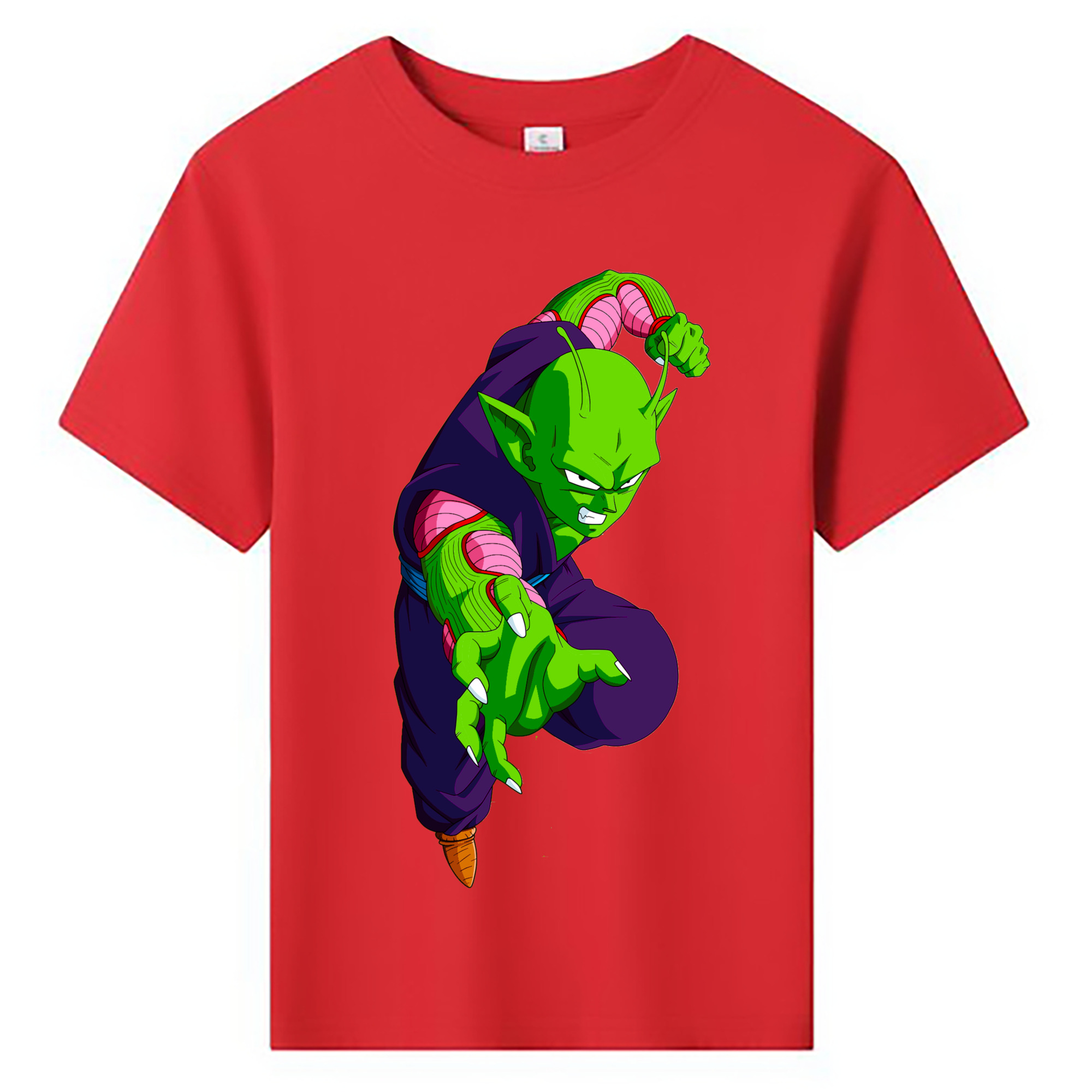（画像用） ドラゴンボール ピッコロ DRAGON BALL Piccolo 綿100％キッズTシャツ（フロントプリント）