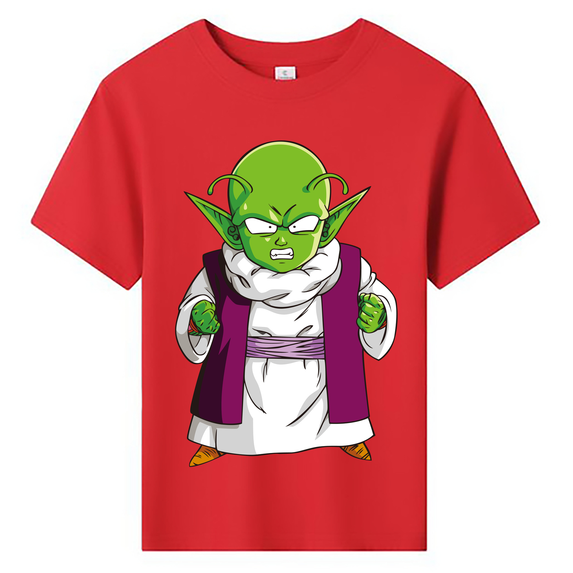 （画像用） ドラゴンボール ピッコロ DRAGON BALL Piccolo 綿100％キッズTシャツ（フロントプリント）