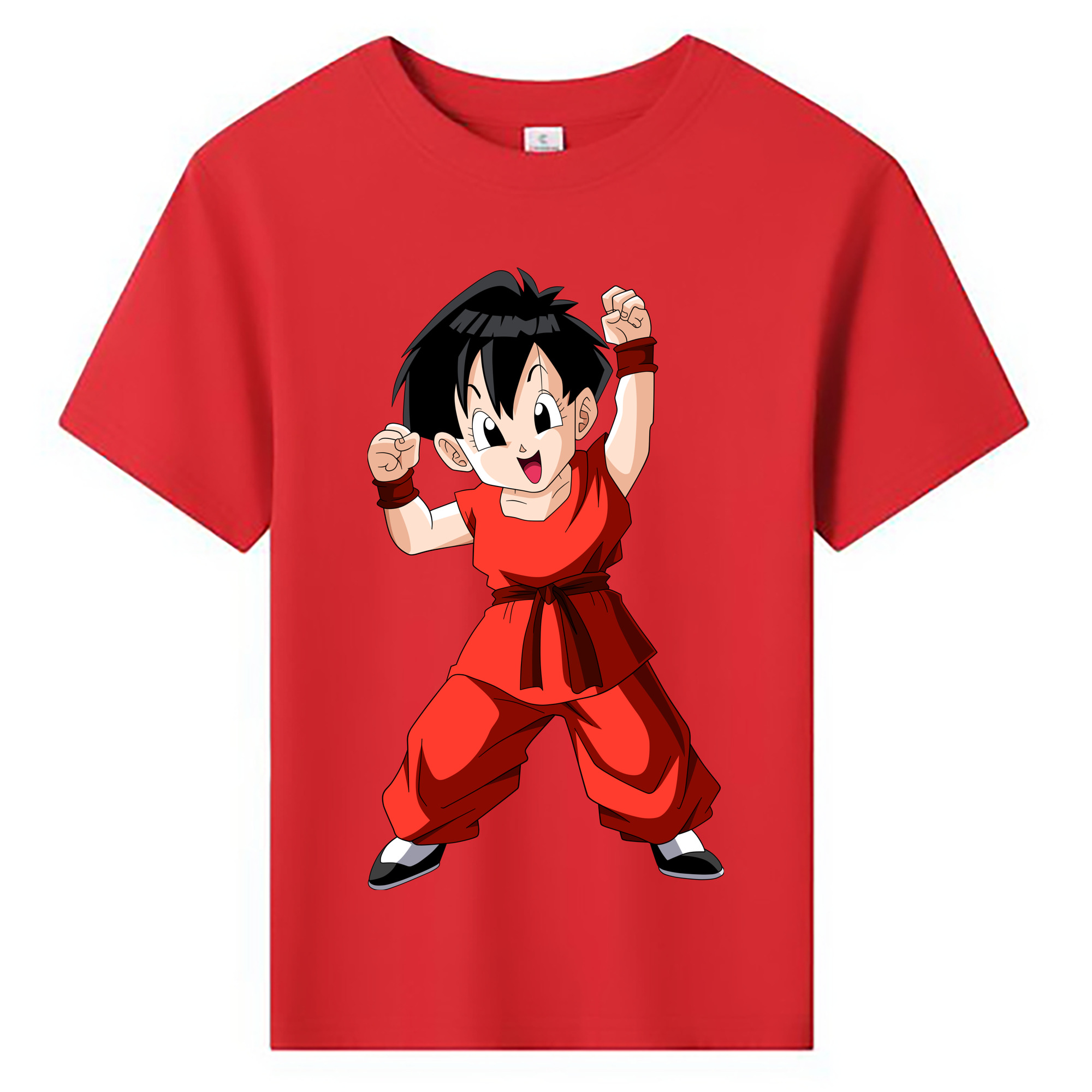 （画像用） ドラゴンボール パン DRAGON BALL Pan 綿100％キッズTシャツ（フロントプリント）