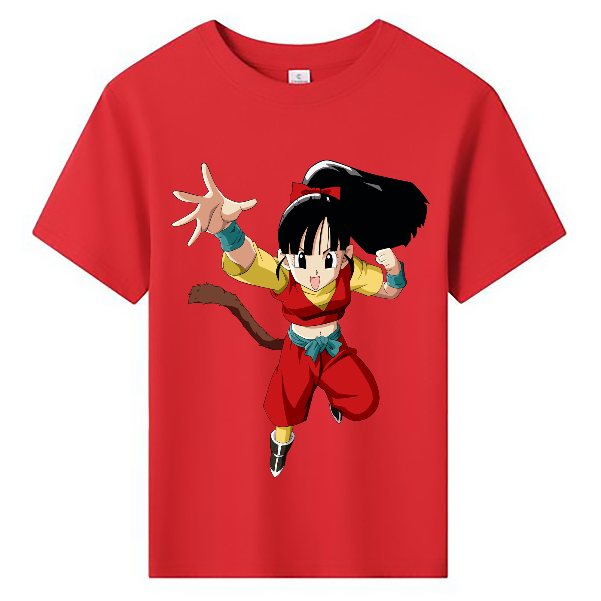 （画像用） ドラゴンボール パン DRAGON BALL Pan 綿100％キッズTシャツ（フロントプリント）