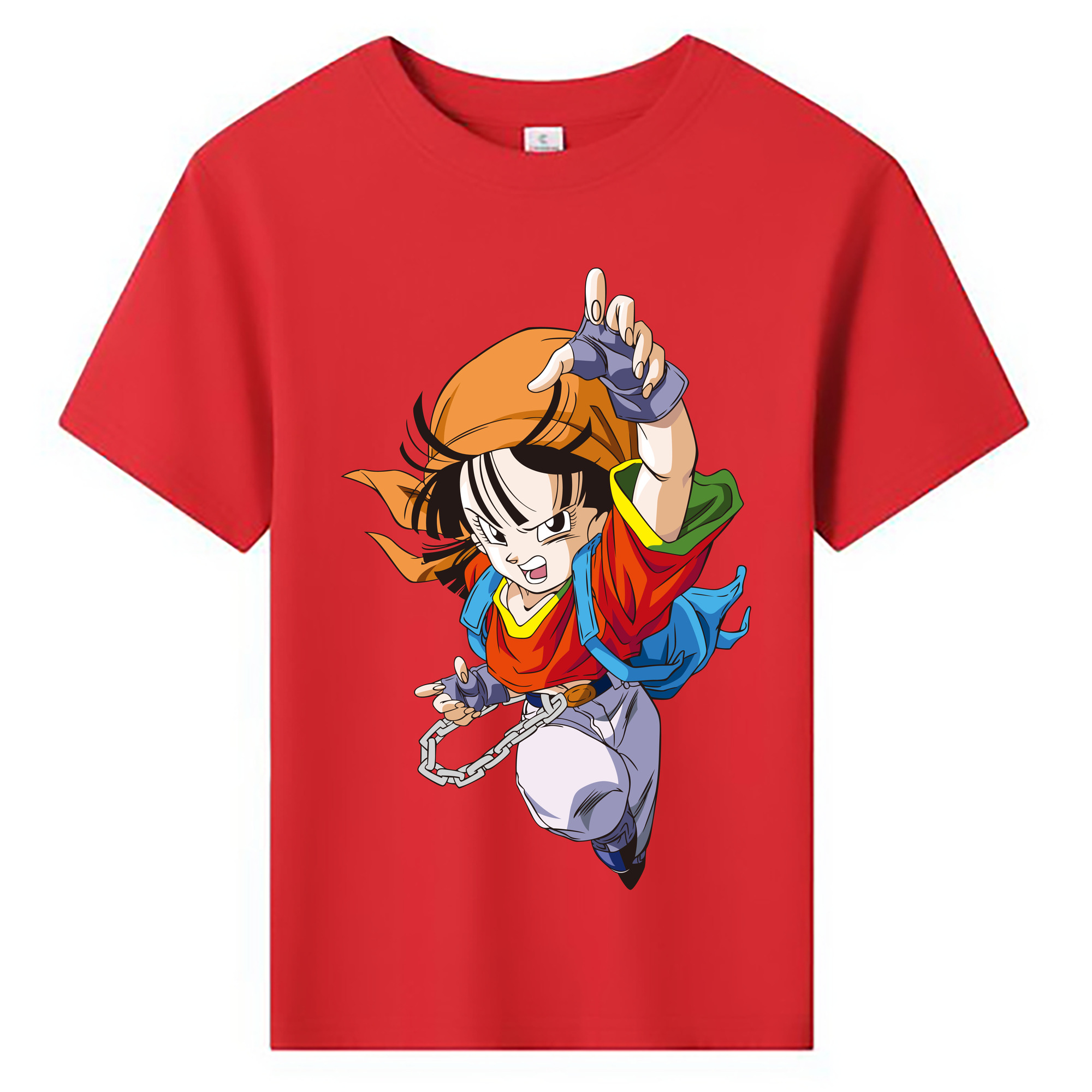 （画像用） ドラゴンボール パン DRAGON BALL Pan 綿100％キッズTシャツ（フロントプリント）
