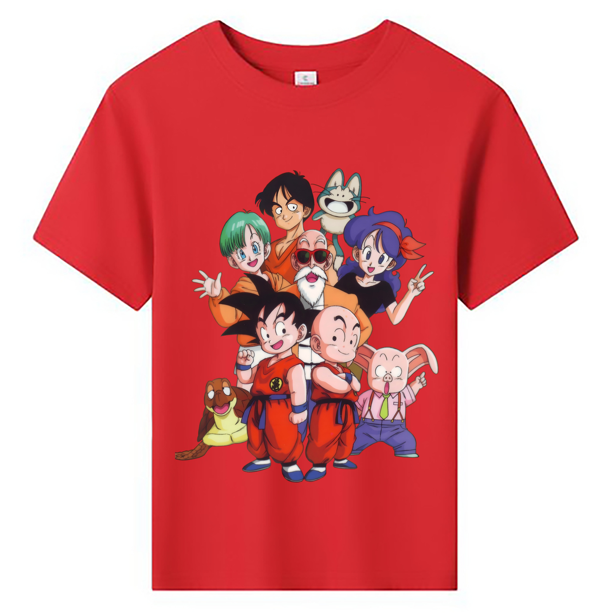 （画像用） ドラゴンボール DRAGON BALL 綿100％キッズTシャツ（フロントプリント）