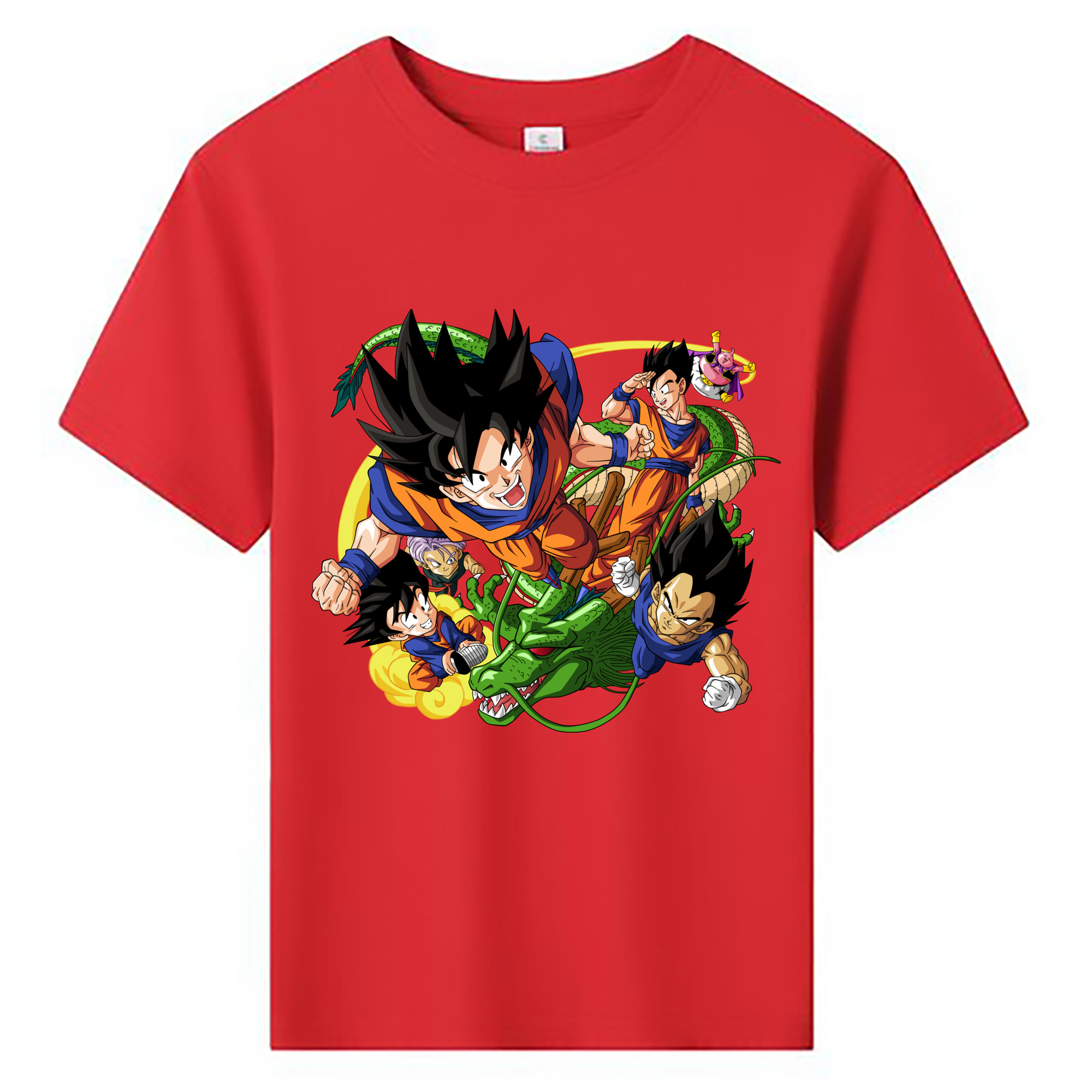 （画像用） ドラゴンボール DRAGON BALL 綿100％キッズTシャツ（フロントプリント）