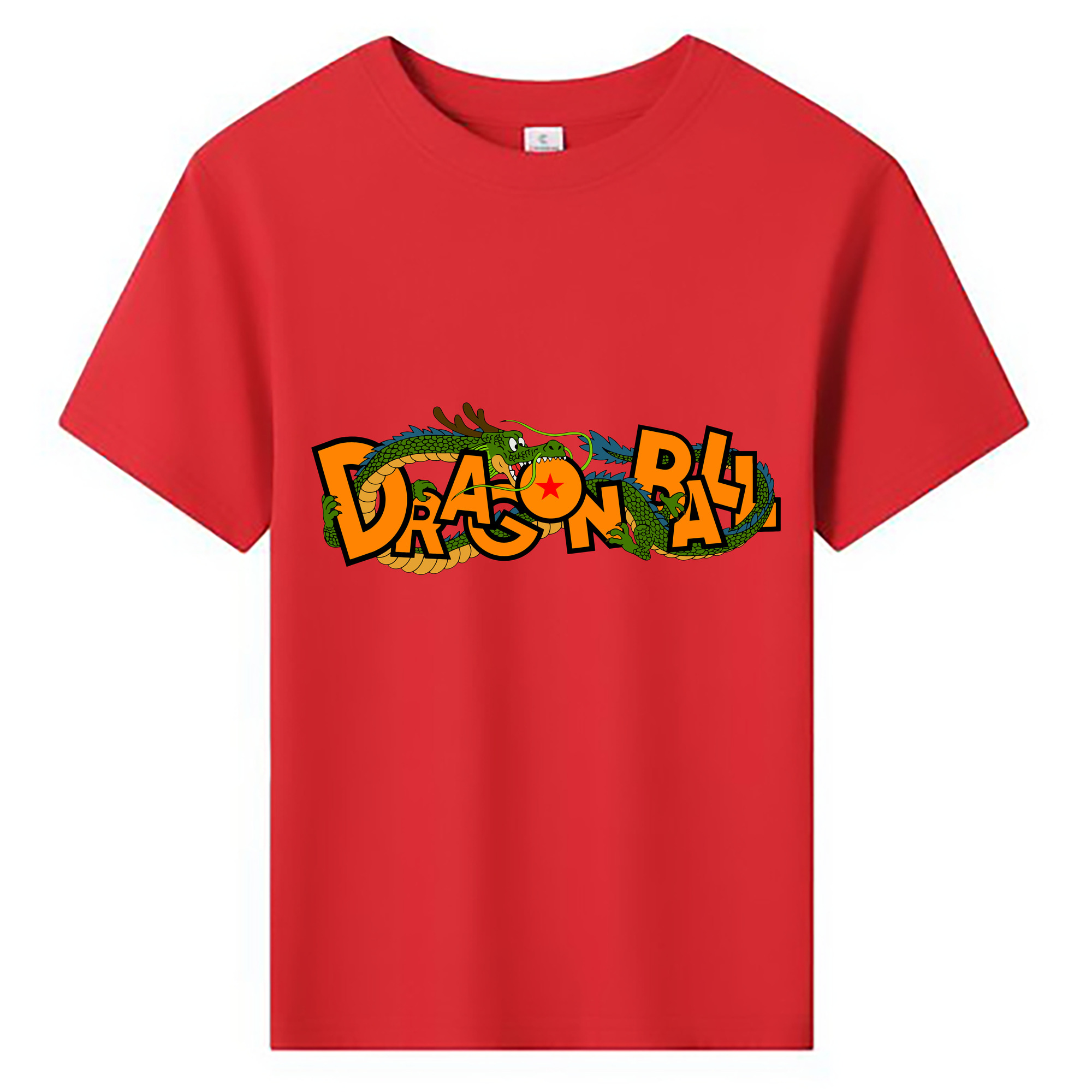（画像用） ドラゴンボール DRAGON BALL 綿100％キッズTシャツ（フロントプリント）