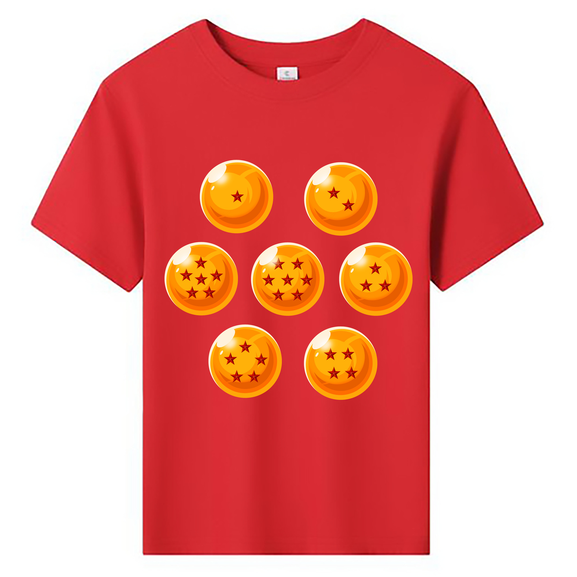 （画像用） ドラゴンボール DRAGON BALL 綿100％キッズTシャツ（フロントプリント）