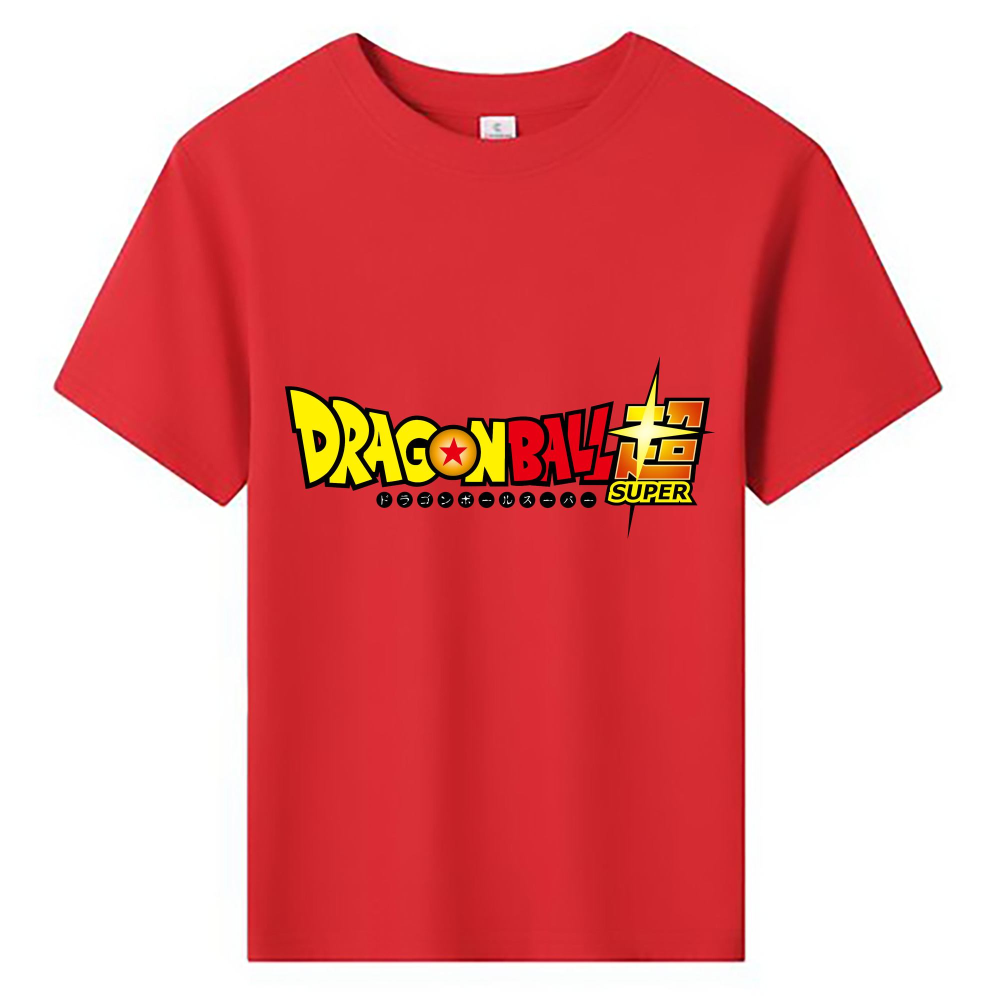 （画像用） ドラゴンボール DRAGON BALL 綿100％キッズTシャツ（フロントプリント）