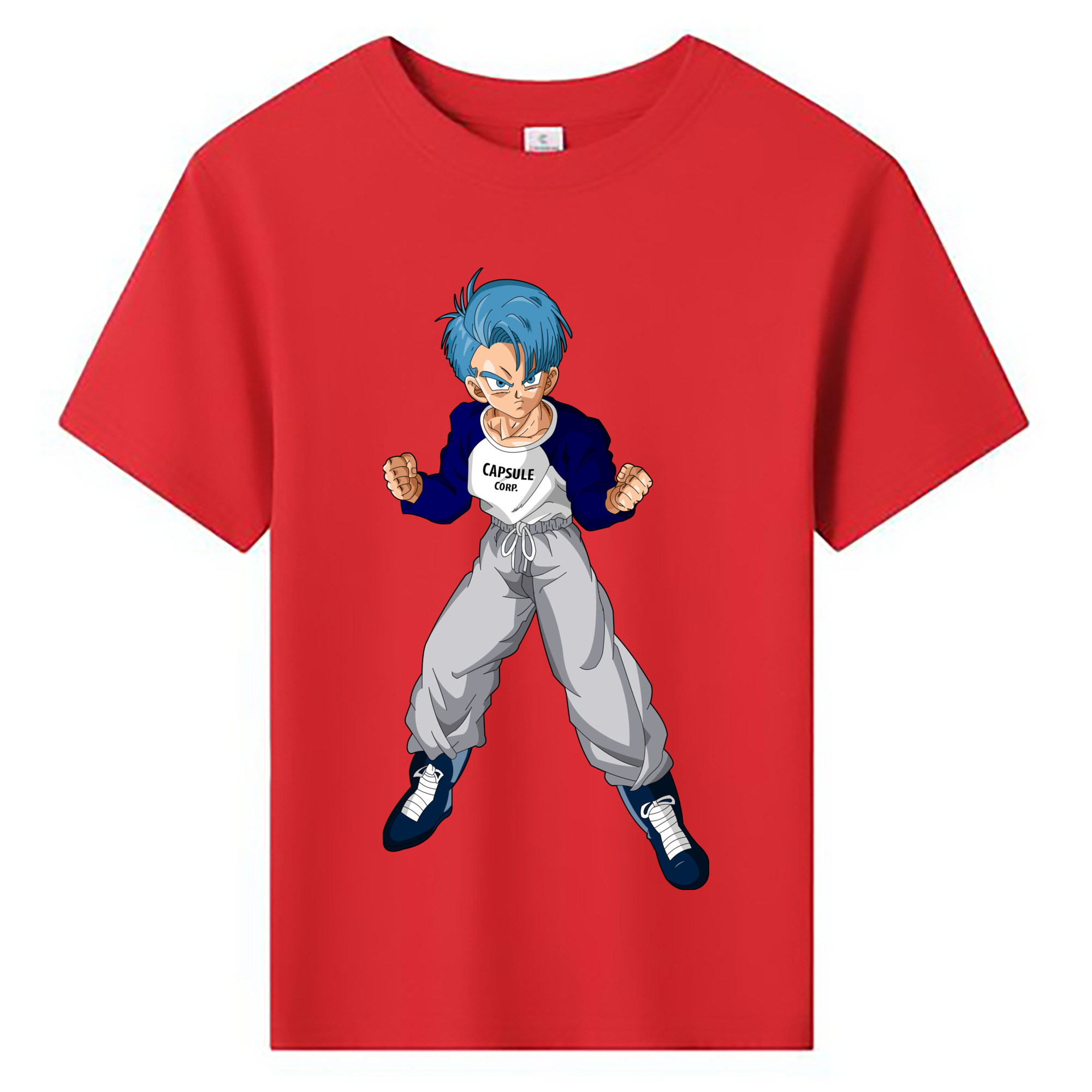 （画像用） ドラゴンボール DRAGON BALL 綿100％キッズTシャツ（フロントプリント）