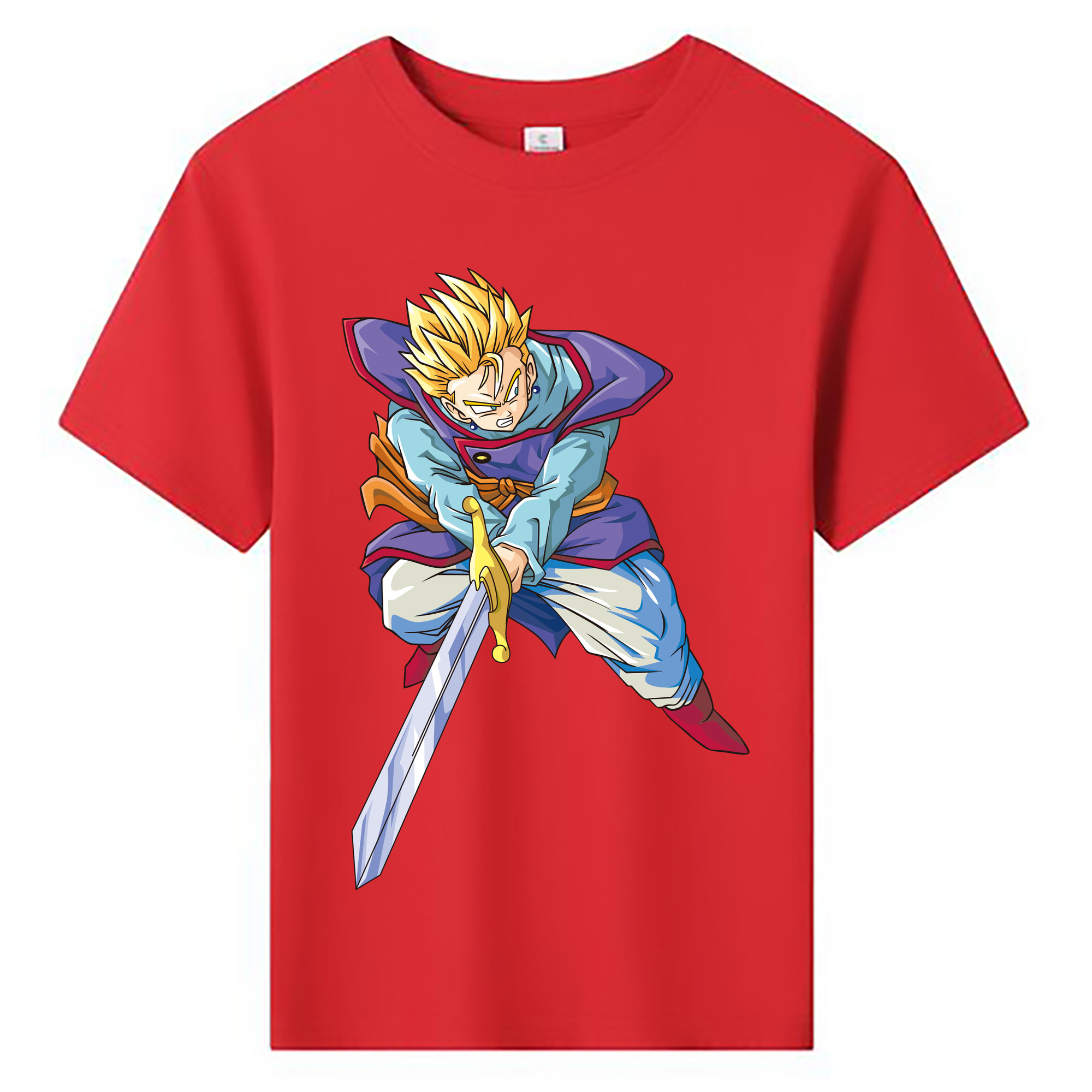 （画像用） ドラゴンボール DRAGON BALL 綿100％キッズTシャツ（フロントプリント）