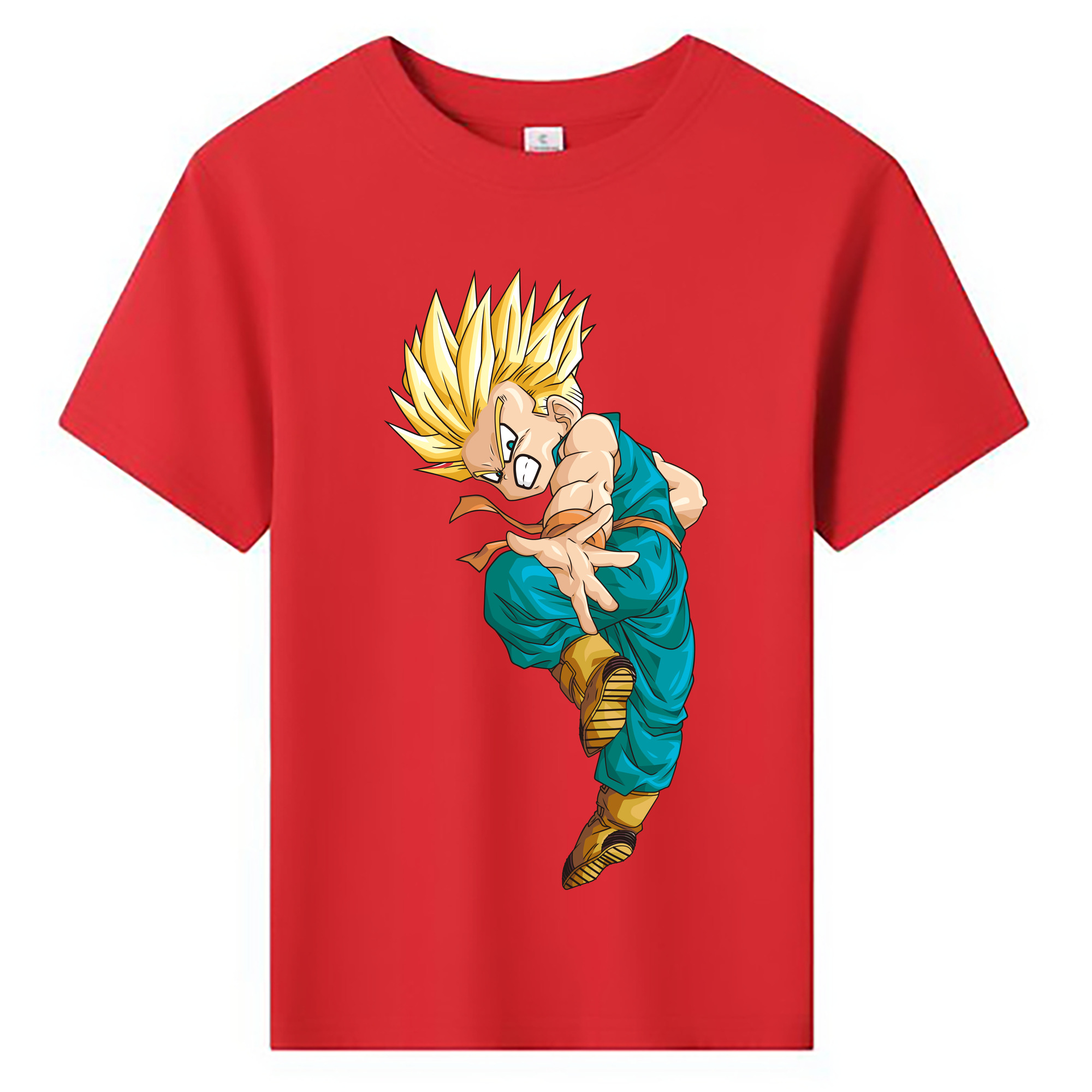 （画像用） ドラゴンボール DRAGON BALL 綿100％キッズTシャツ（フロントプリント）