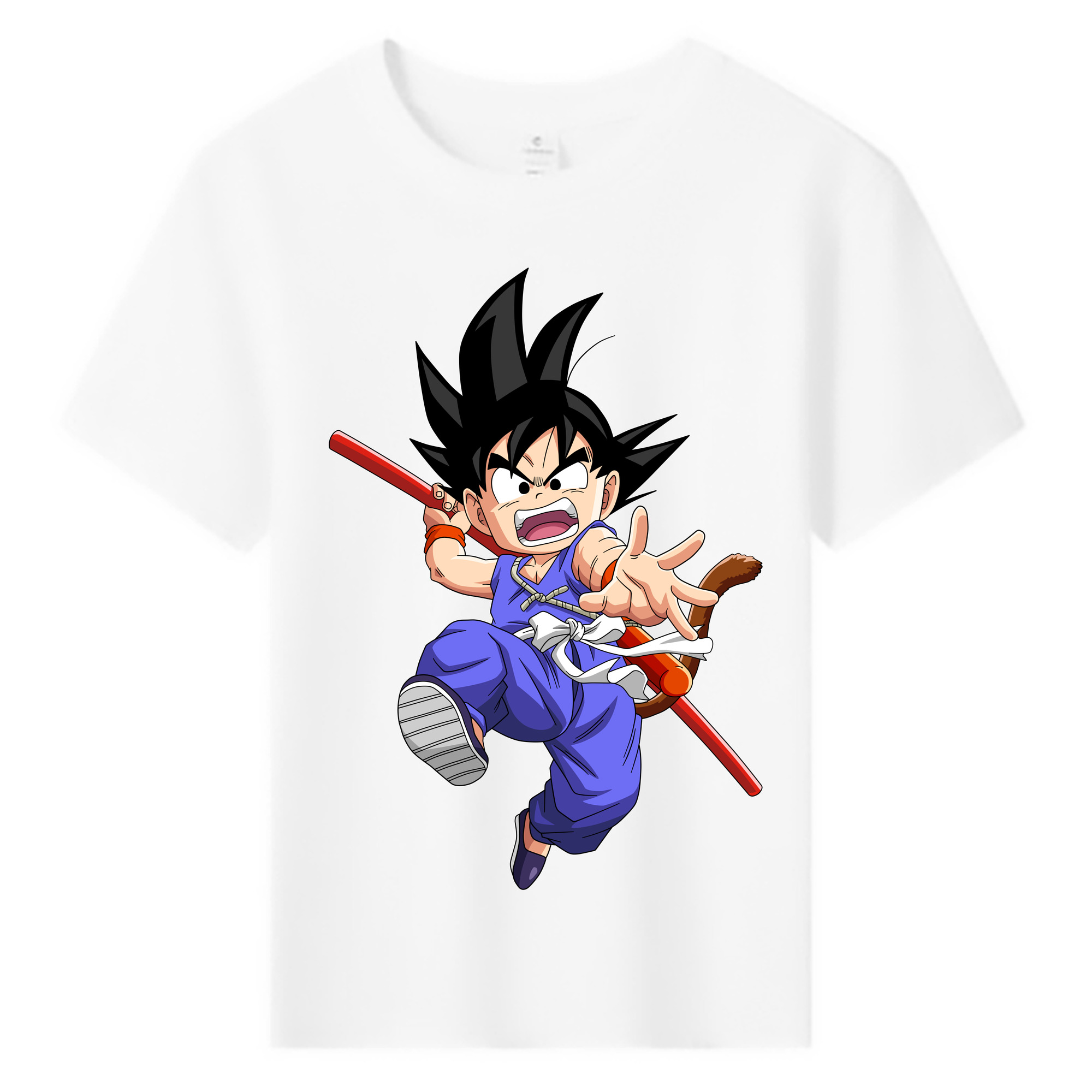 （画像用） ドラゴンボール 孫悟空（そん ごくう）Son Goku カカロット DRAGON BALL Kakarotto 綿100％キッズTシャツ（フロントプリント）