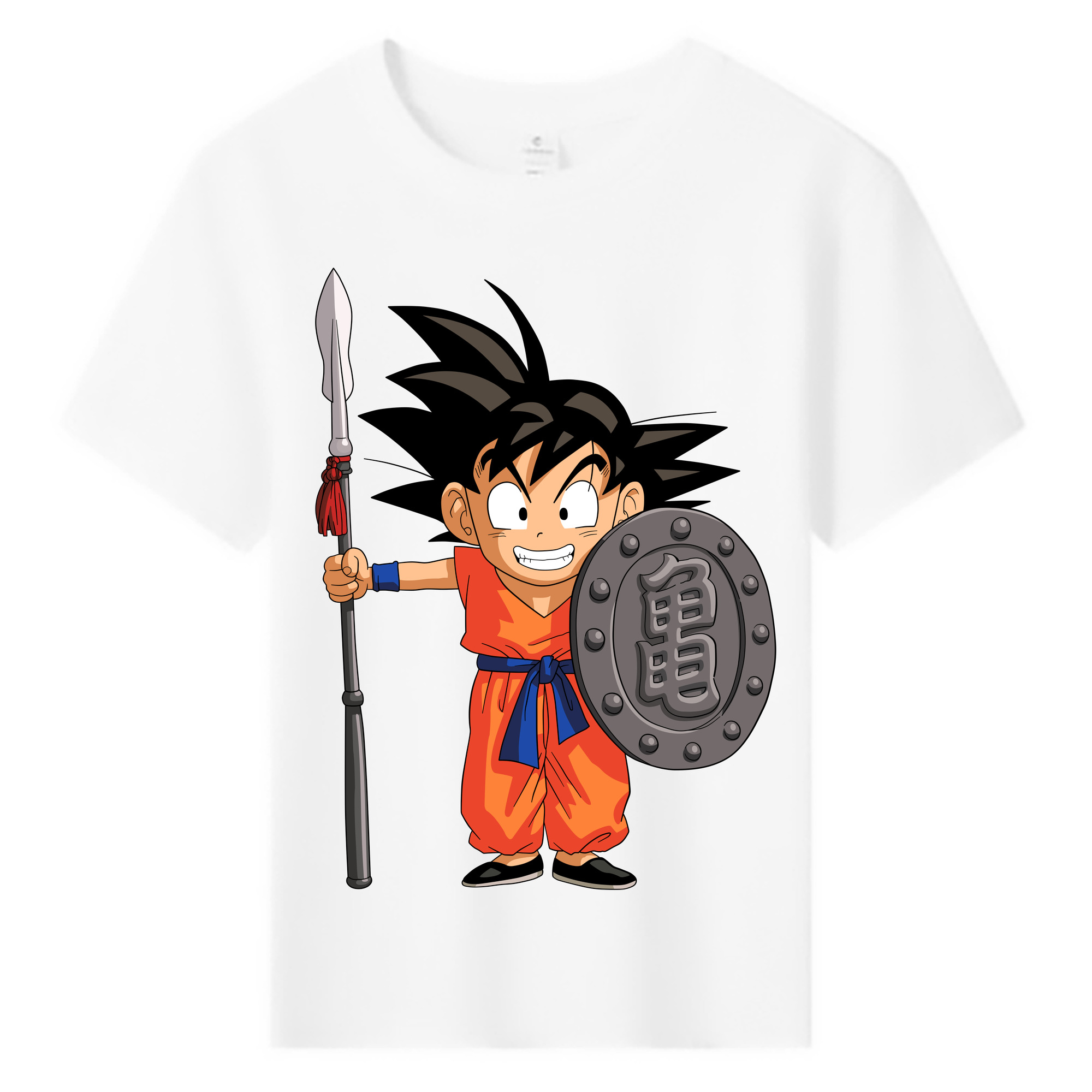 （画像用） ドラゴンボール 孫悟空（そん ごくう）Son Goku カカロット DRAGON BALL Kakarotto 綿100％キッズTシャツ（フロントプリント）