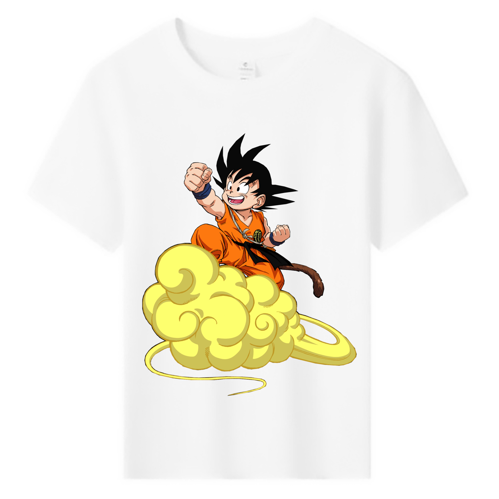 （画像用） ドラゴンボール 孫悟空（そん ごくう）Son Goku カカロット DRAGON BALL Kakarotto 綿100％キッズTシャツ（フロントプリント）