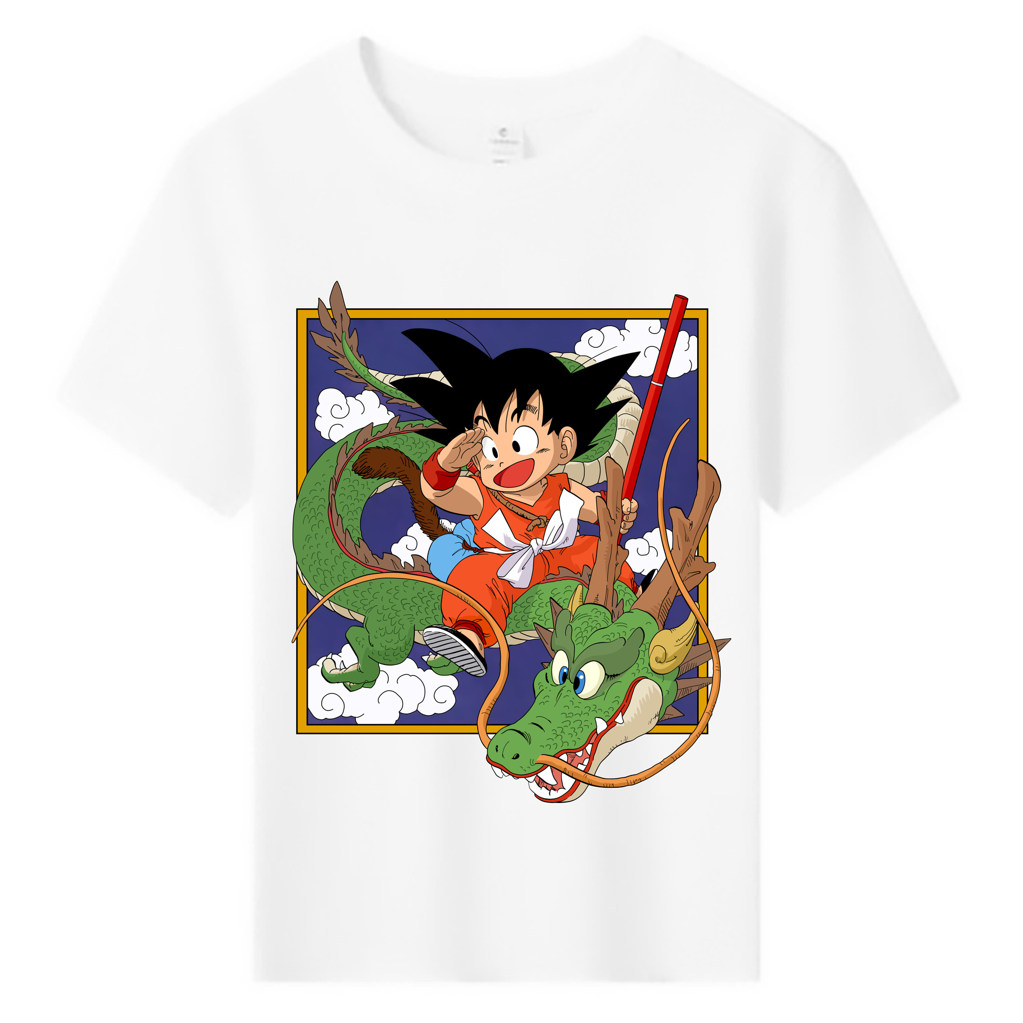 （画像用） ドラゴンボール 孫悟空（そん ごくう）Son Goku カカロット DRAGON BALL Kakarotto 綿100％キッズTシャツ（フロントプリント）