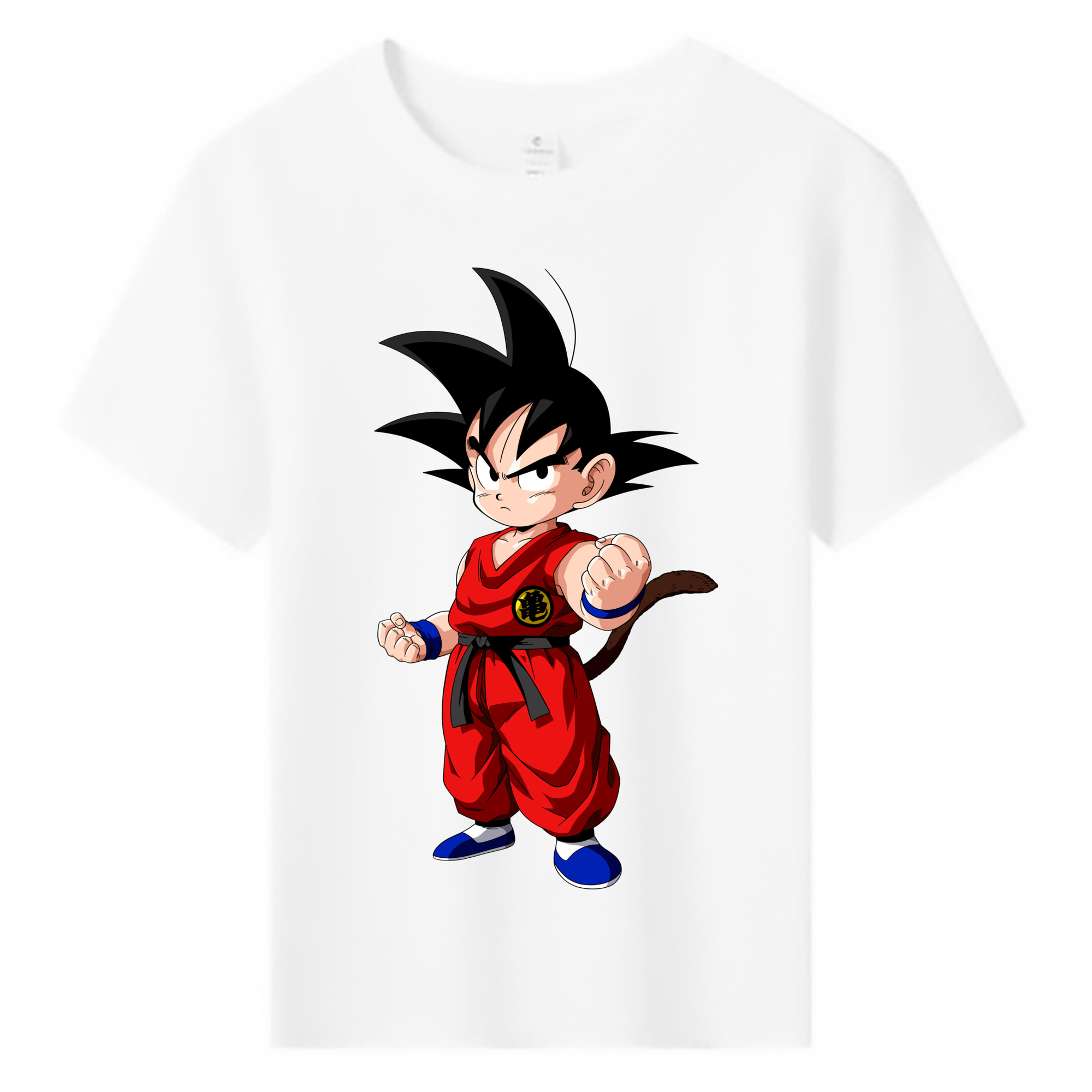 （画像用） ドラゴンボール 孫悟空（そん ごくう）Son Goku カカロット DRAGON BALL Kakarotto 綿100％キッズTシャツ（フロントプリント）