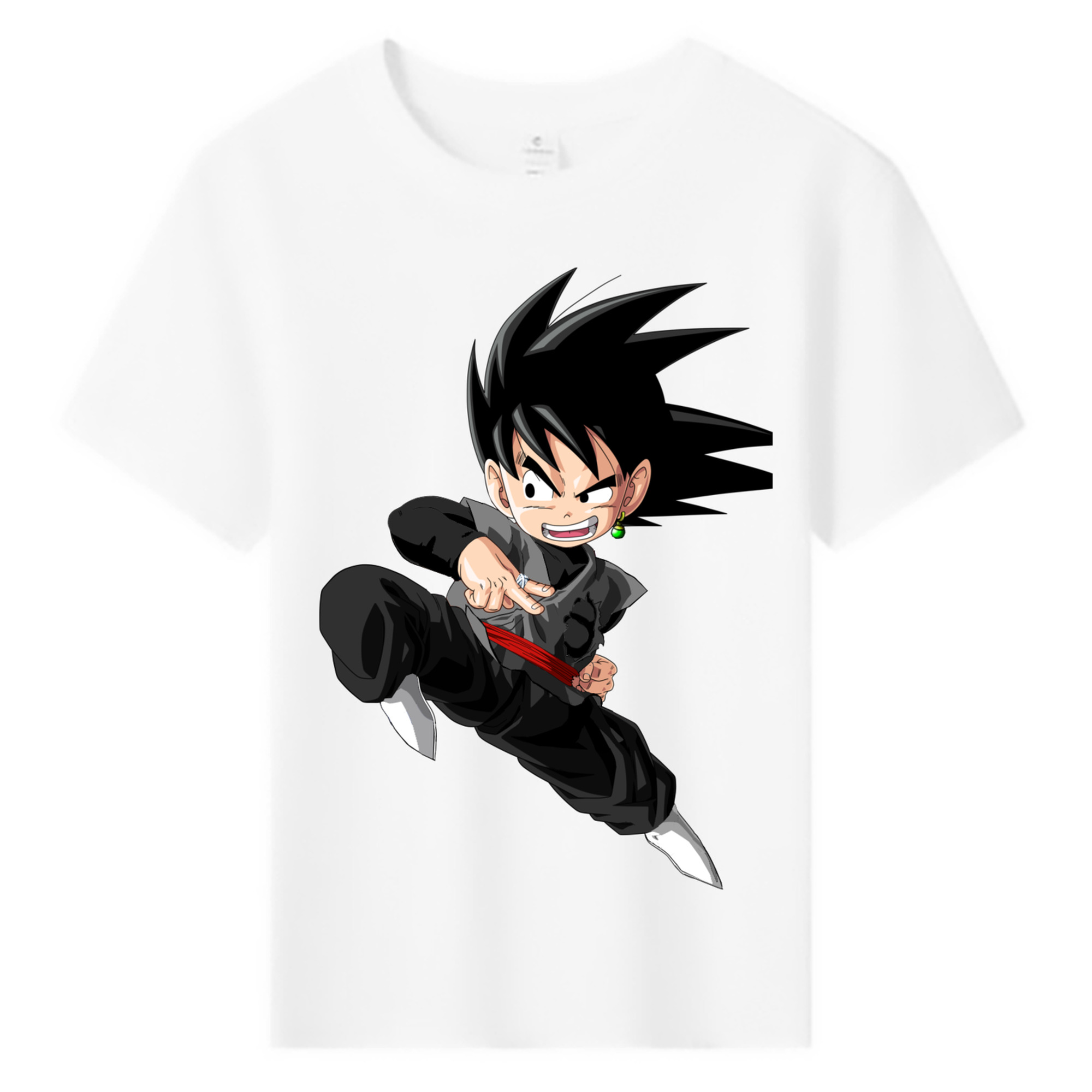 （画像用） ドラゴンボール 孫悟空（そん ごくう）Son Goku カカロット DRAGON BALL Kakarotto 綿100％キッズTシャツ（フロントプリント）