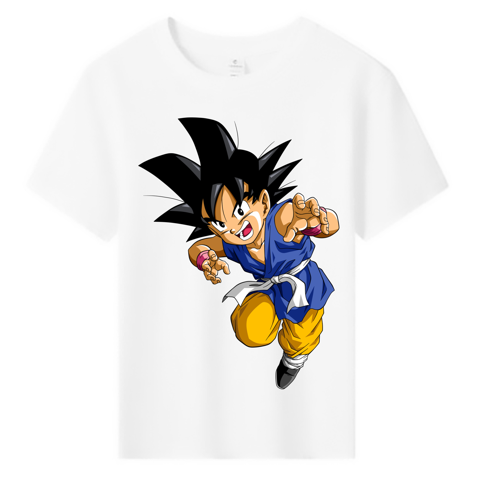 （画像用） ドラゴンボール 孫悟空（そん ごくう）Son Goku カカロット DRAGON BALL Kakarotto 綿100％キッズTシャツ（フロントプリント）