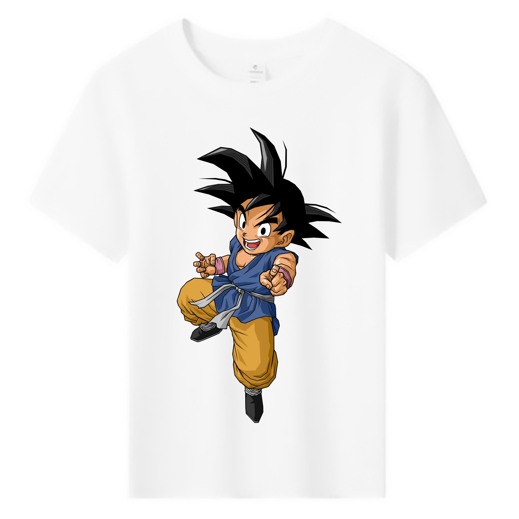 （画像用） ドラゴンボール 孫悟空（そん ごくう）Son Goku カカロット DRAGON BALL Kakarotto 綿100％キッズTシャツ（フロントプリント）