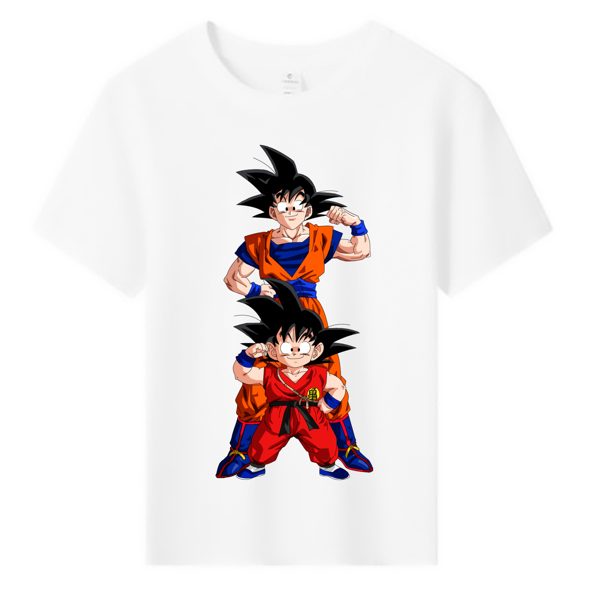 （画像用） ドラゴンボール 孫悟空（そん ごくう）Son Goku カカロット DRAGON BALL Kakarotto 綿100％キッズTシャツ（フロントプリント）