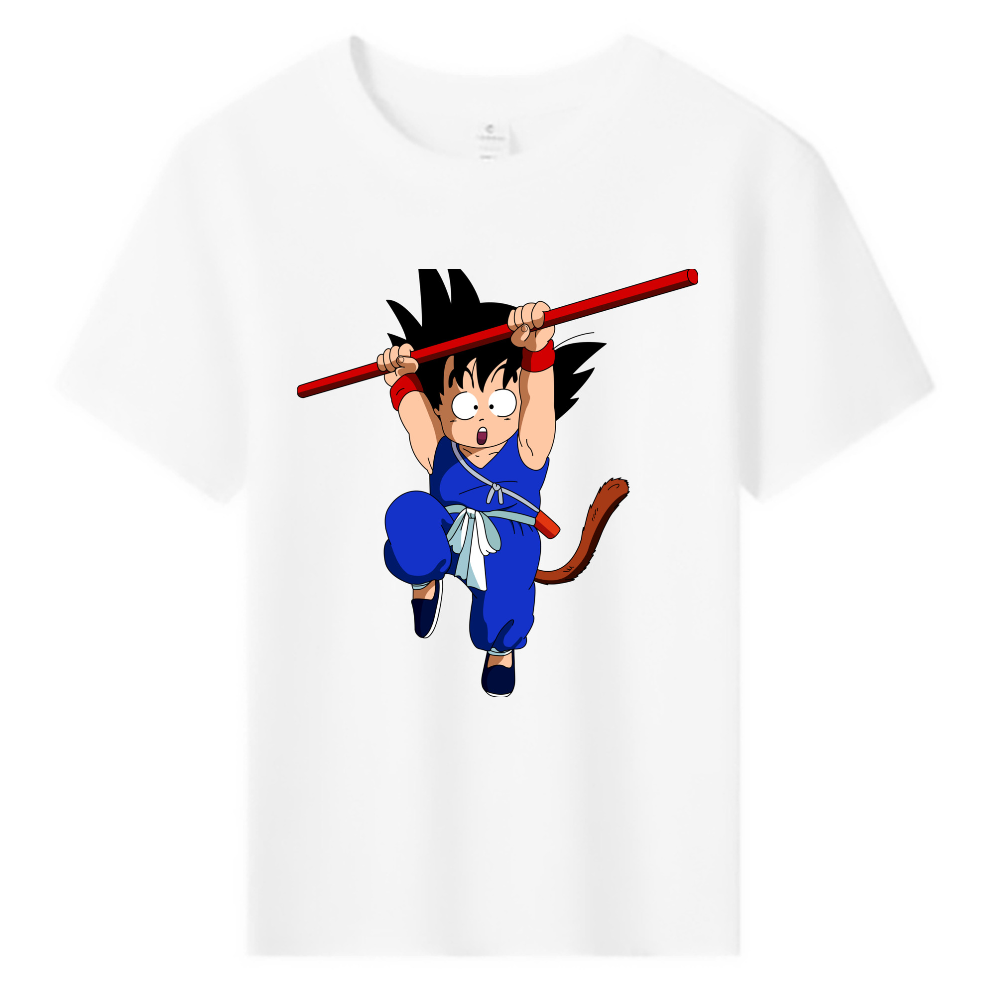 （画像用） ドラゴンボール 孫悟空（そん ごくう）Son Goku カカロット DRAGON BALL Kakarotto 綿100％キッズTシャツ（フロントプリント）