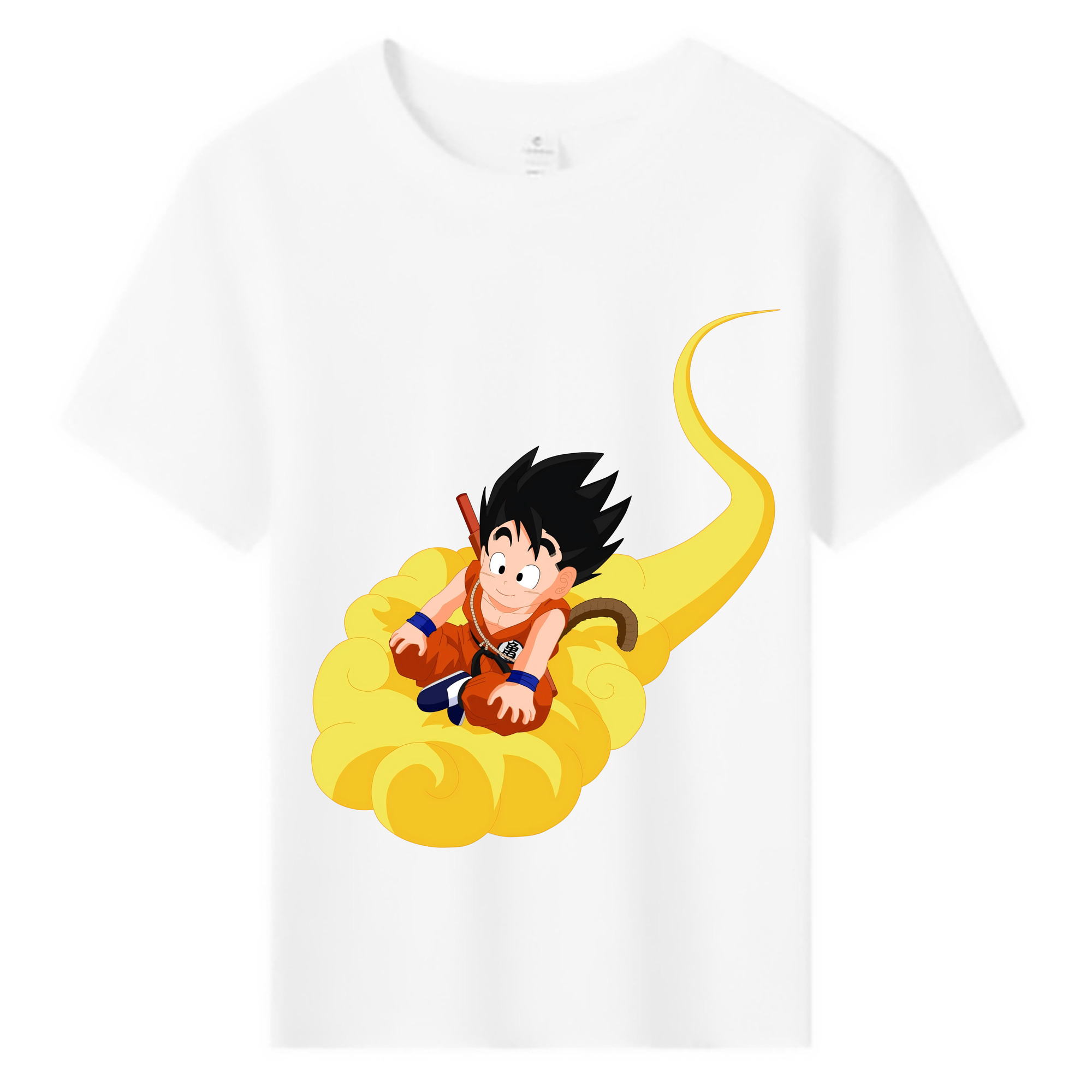 （画像用） ドラゴンボール 孫悟空（そん ごくう）Son Goku カカロット DRAGON BALL Kakarotto 綿100％キッズTシャツ（フロントプリント）