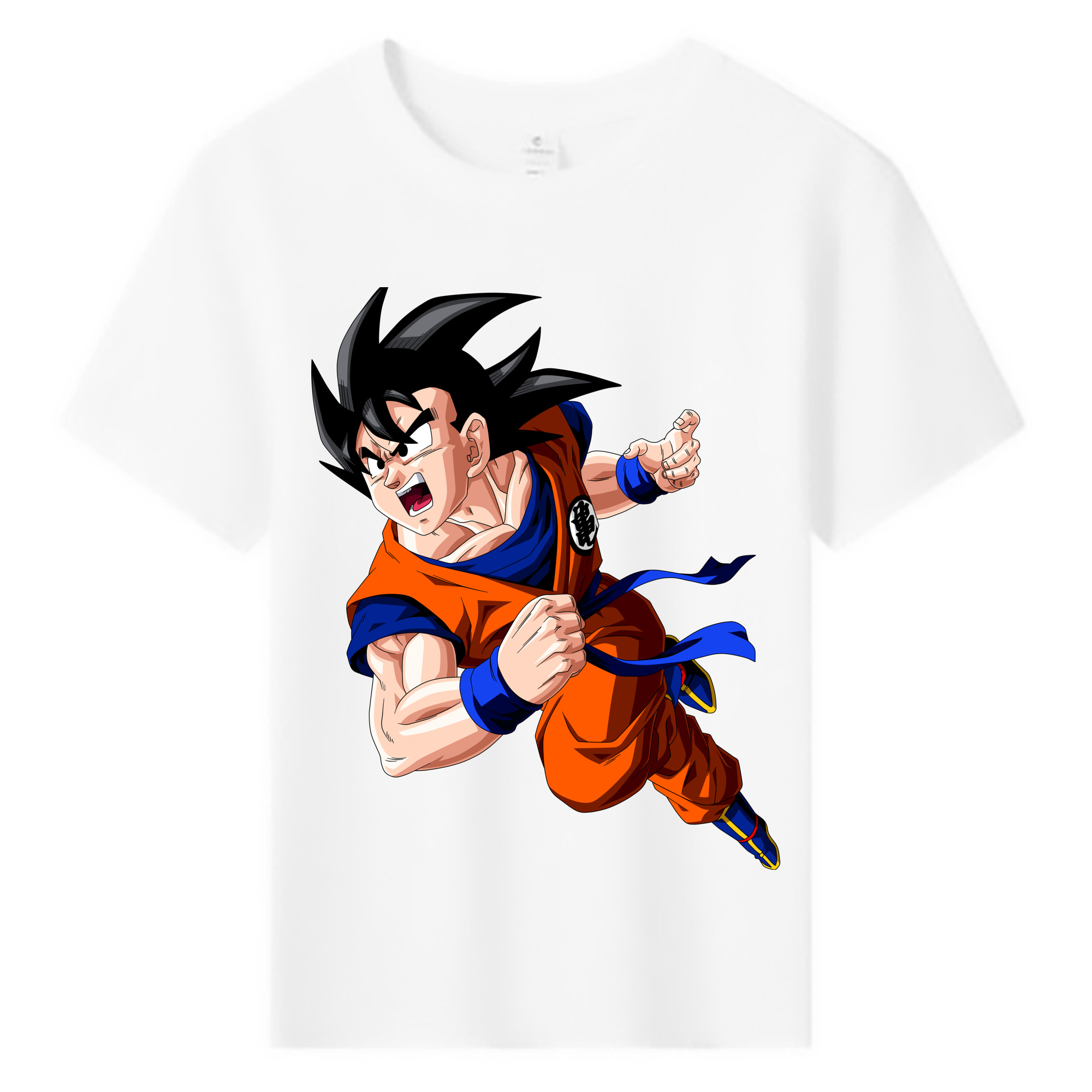 （画像用） ドラゴンボール 孫悟空（そん ごくう）Son Goku カカロット DRAGON BALL Kakarotto 綿100％キッズTシャツ（フロントプリント）
