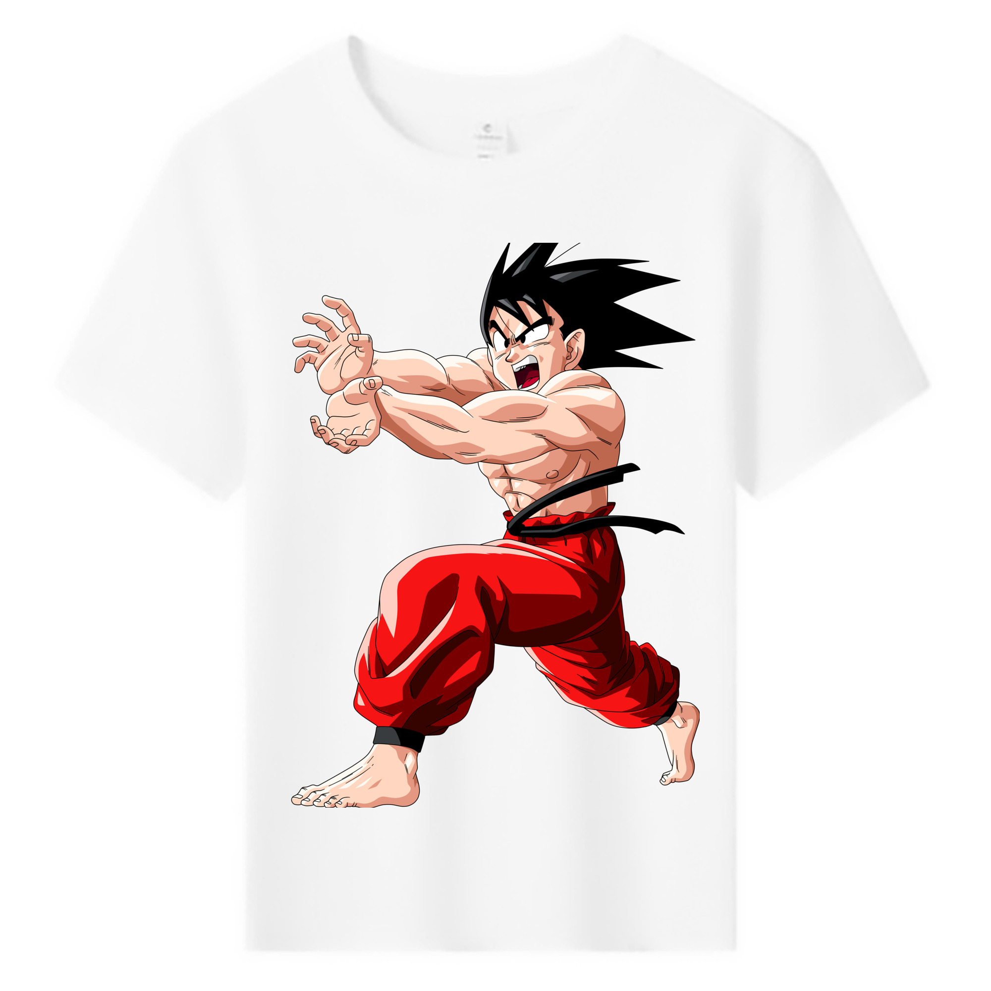（画像用） ドラゴンボール 孫悟空（そん ごくう）Son Goku カカロット DRAGON BALL Kakarotto 綿100％キッズTシャツ（フロントプリント）