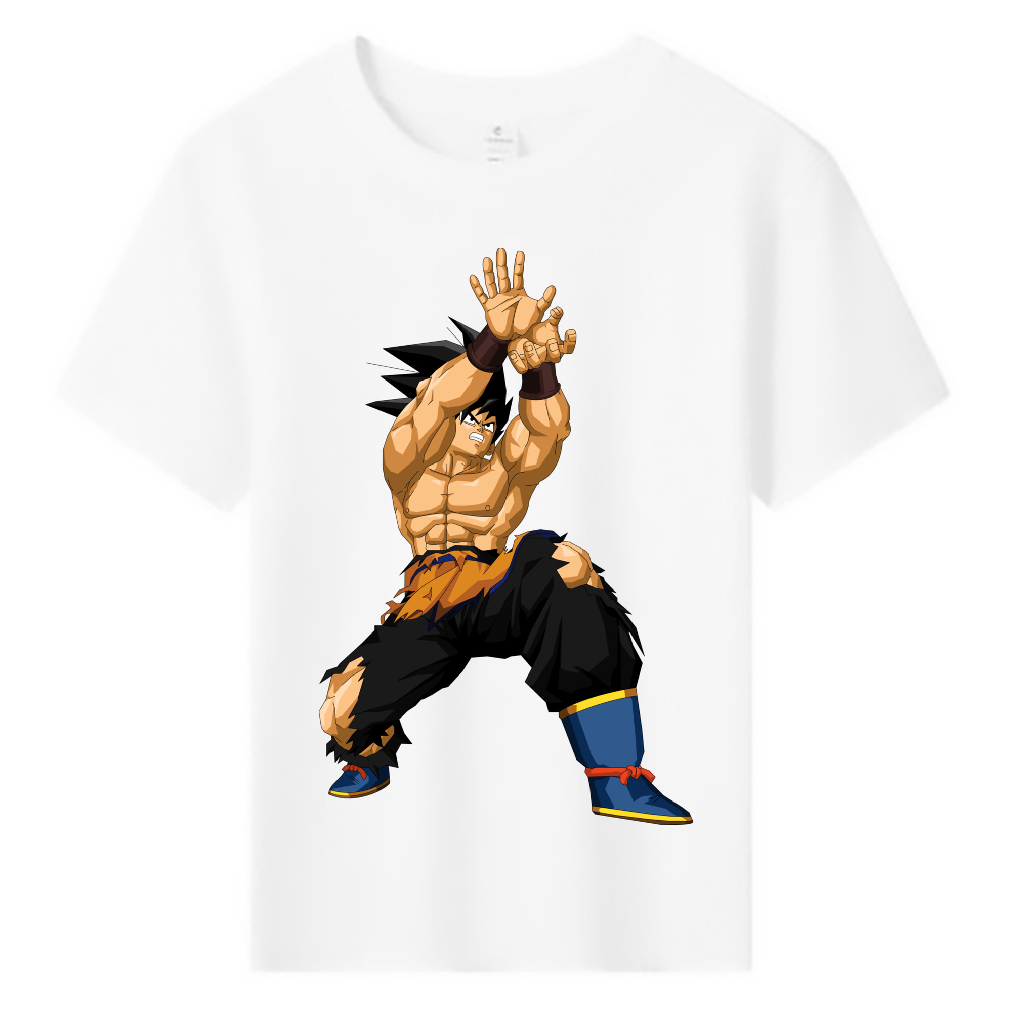 （画像用） ドラゴンボール 孫悟空（そん ごくう）Son Goku カカロット DRAGON BALL Kakarotto 綿100％キッズTシャツ（フロントプリント）