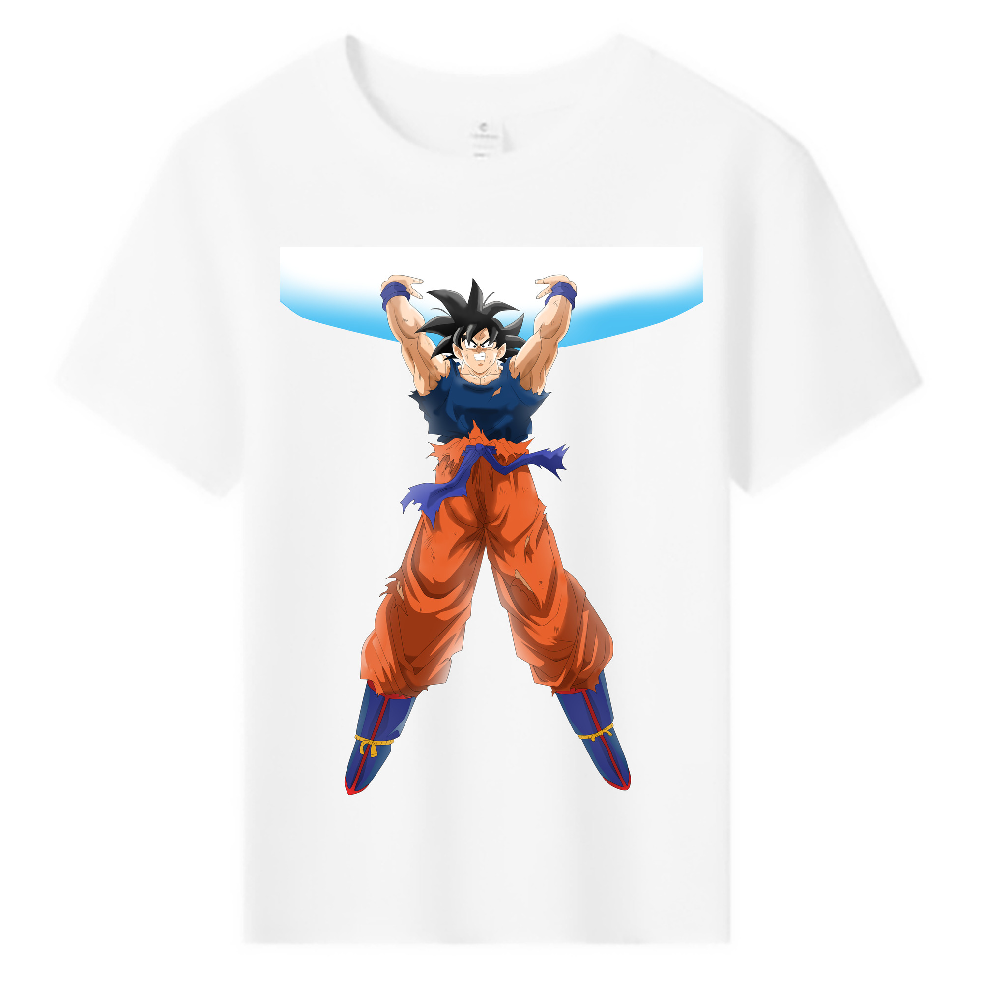 （画像用） ドラゴンボール 孫悟空（そん ごくう）Son Goku カカロット DRAGON BALL Kakarotto 綿100％キッズTシャツ（フロントプリント）