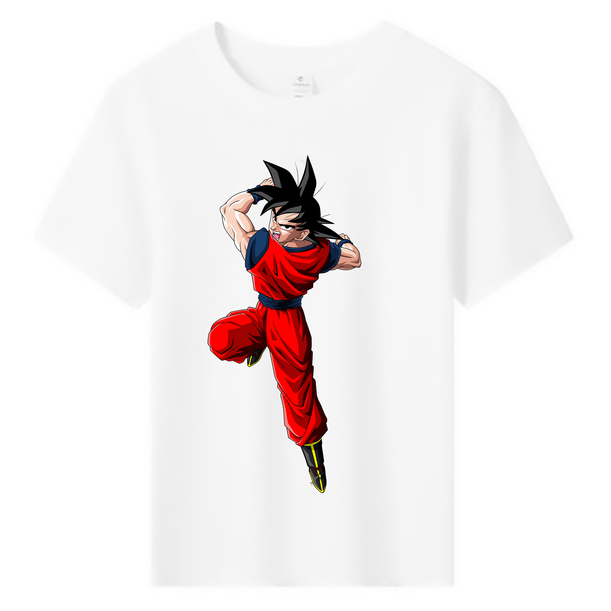 （画像用） ドラゴンボール 孫悟空（そん ごくう）Son Goku カカロット DRAGON BALL Kakarotto 綿100％キッズTシャツ（フロントプリント）