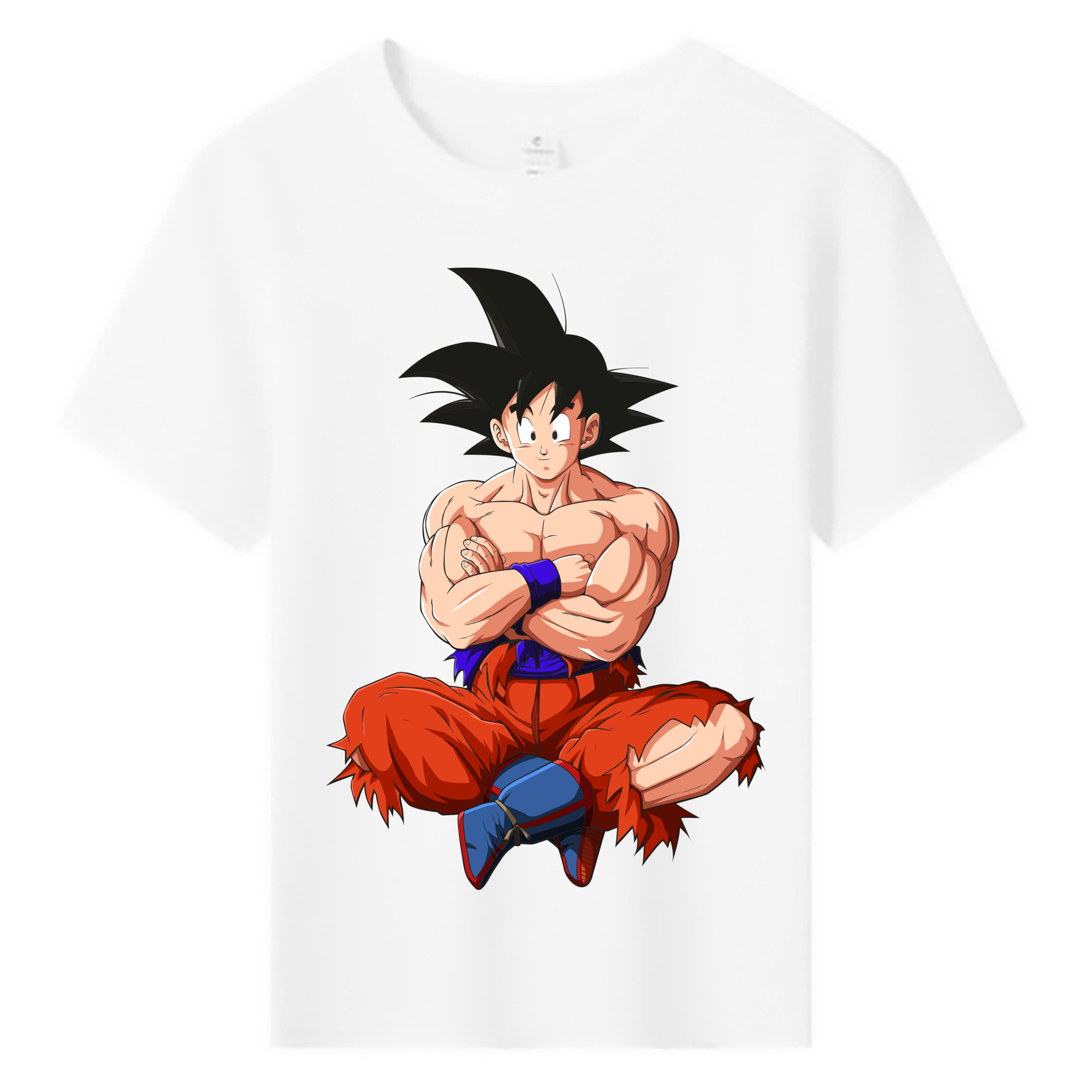（画像用） ドラゴンボール 孫悟空（そん ごくう）Son Goku カカロット DRAGON BALL Kakarotto 綿100％キッズTシャツ（フロントプリント）