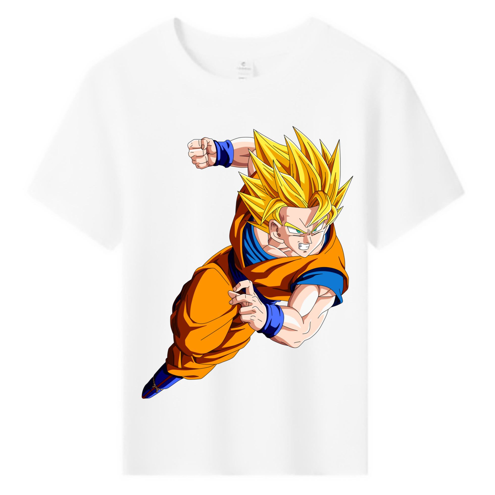 （画像用） ドラゴンボール 孫悟空（そん ごくう）Son Goku カカロット DRAGON BALL Kakarotto 綿100％キッズTシャツ（フロントプリント）