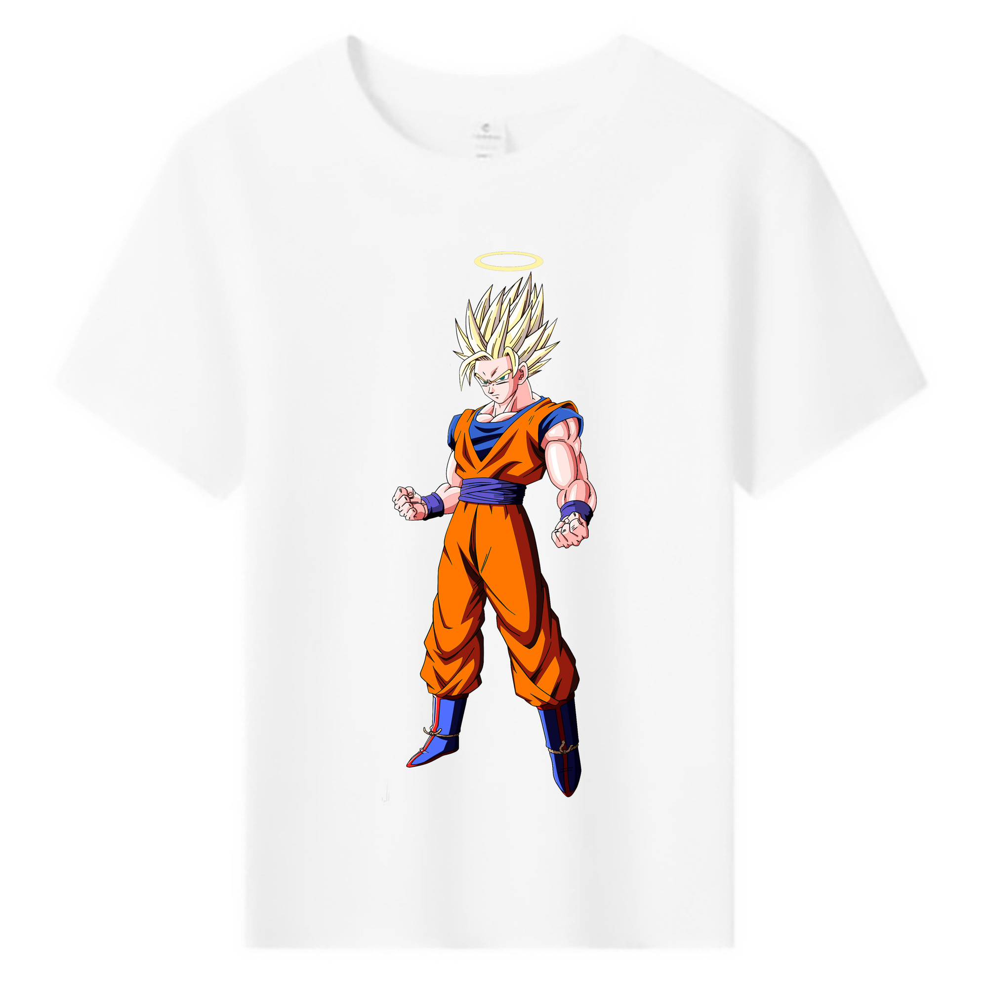 （画像用） ドラゴンボール 孫悟空（そん ごくう）Son Goku カカロット DRAGON BALL Kakarotto 綿100％キッズTシャツ（フロントプリント）
