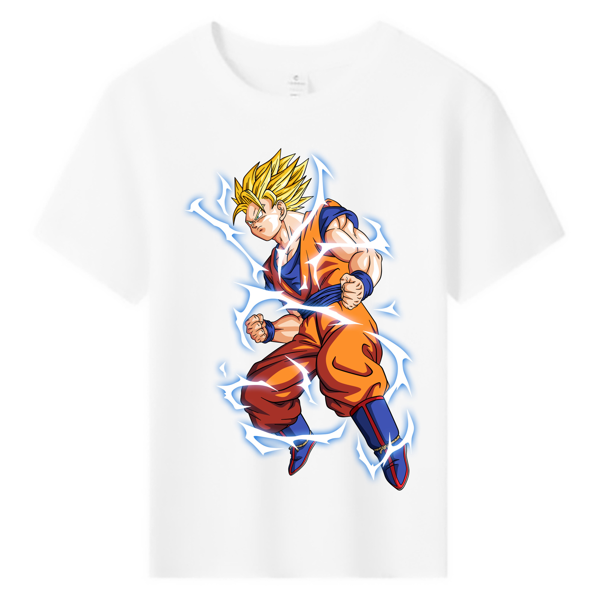 （画像用） ドラゴンボール 孫悟空（そん ごくう）Son Goku カカロット DRAGON BALL Kakarotto 綿100％キッズTシャツ（フロントプリント）