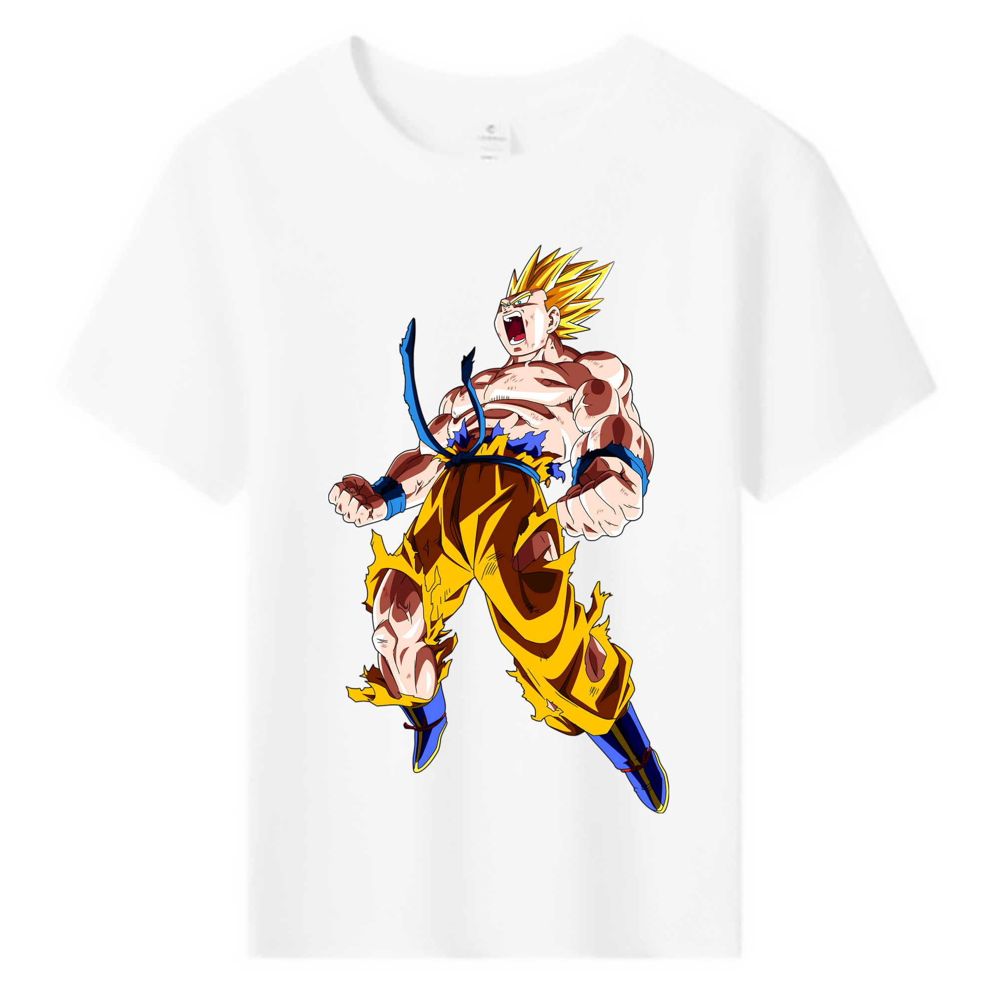 （画像用） ドラゴンボール 孫悟空（そん ごくう）Son Goku カカロット DRAGON BALL Kakarotto 綿100％キッズTシャツ（フロントプリント）