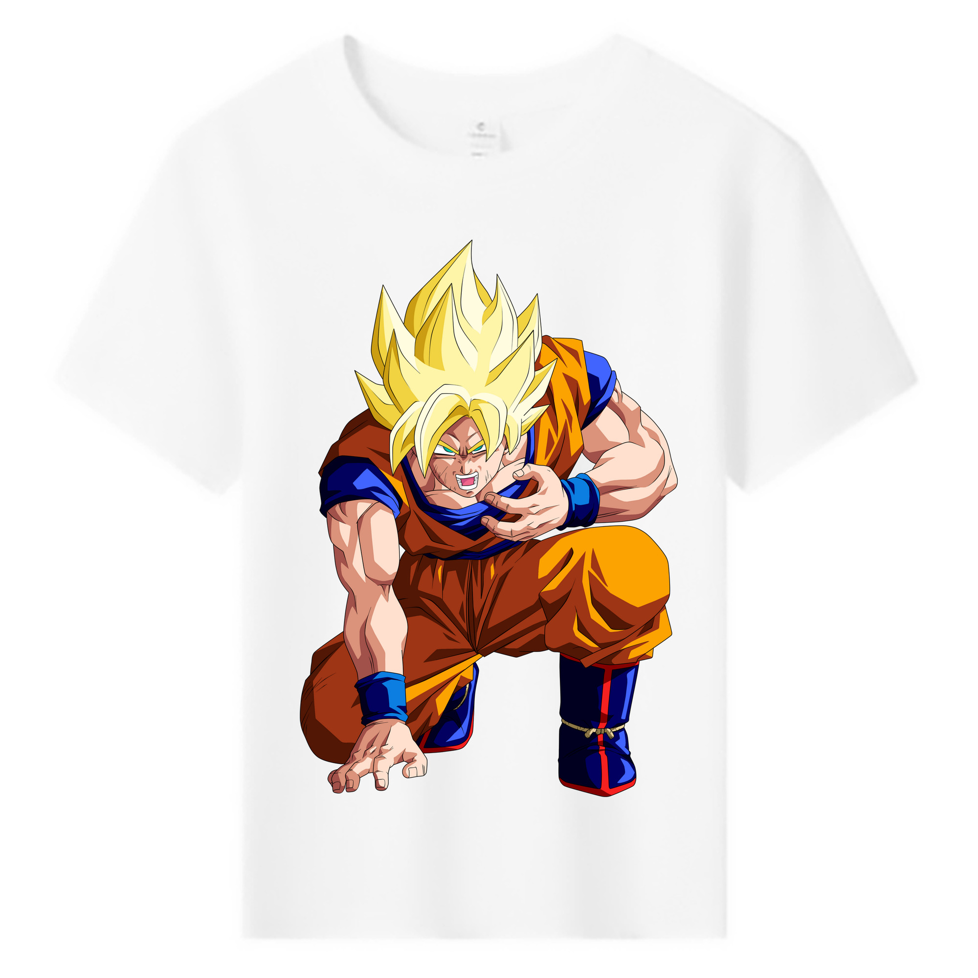 （画像用） ドラゴンボール 孫悟空（そん ごくう）Son Goku カカロット DRAGON BALL Kakarotto 綿100％キッズTシャツ（フロントプリント）