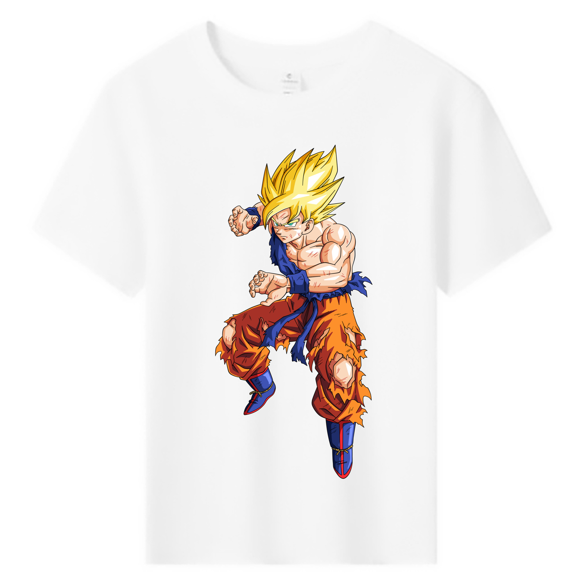 （画像用） ドラゴンボール 孫悟空（そん ごくう）Son Goku カカロット DRAGON BALL Kakarotto 綿100％キッズTシャツ（フロントプリント）