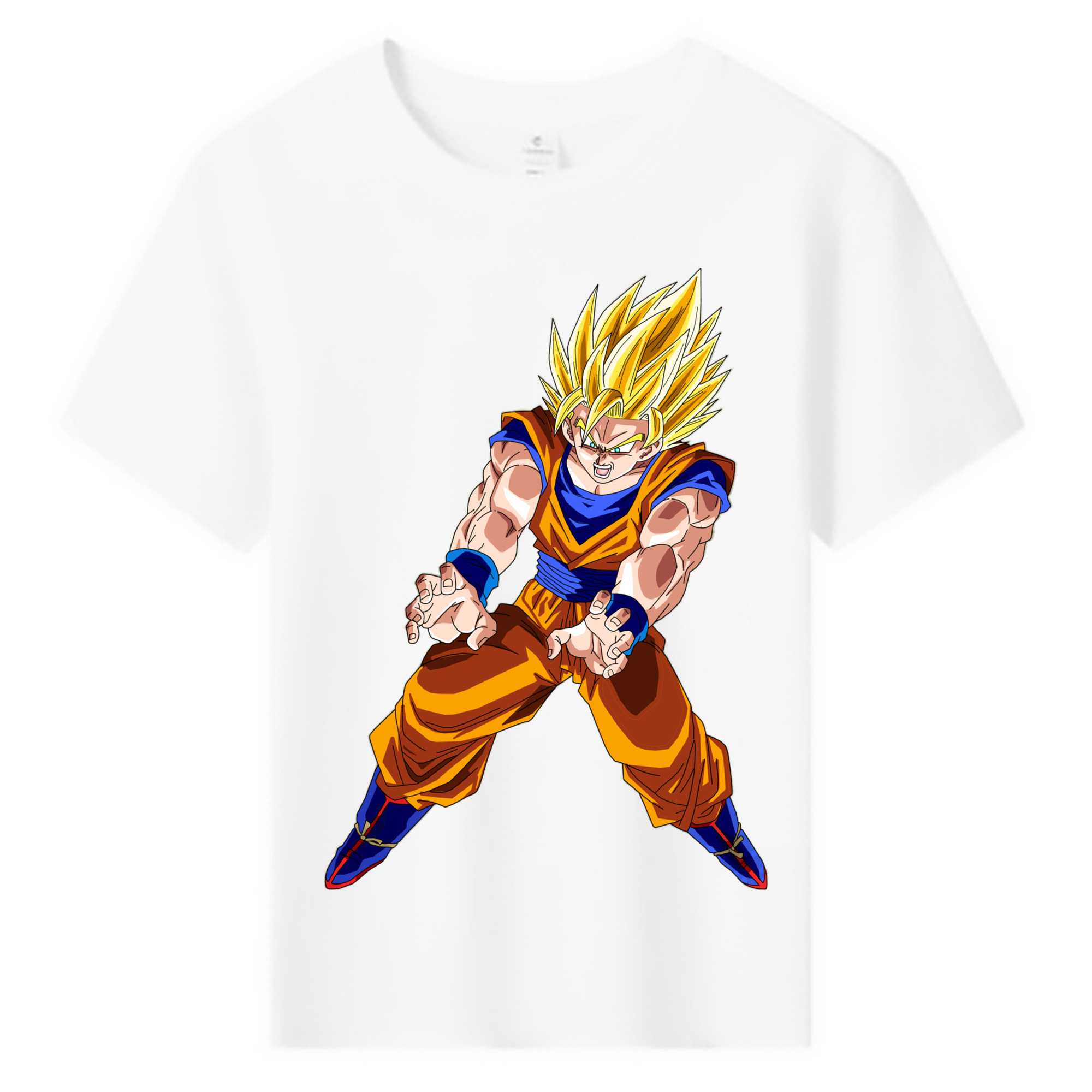 （画像用） ドラゴンボール 孫悟空（そん ごくう）Son Goku カカロット DRAGON BALL Kakarotto 綿100％キッズTシャツ（フロントプリント）