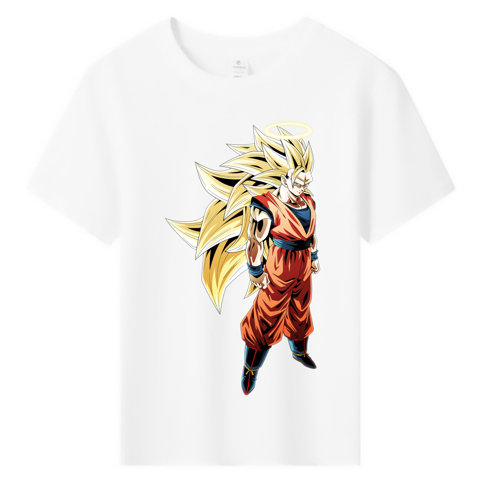 （画像用） ドラゴンボール 孫悟空（そん ごくう）Son Goku カカロット DRAGON BALL Kakarotto 綿100％キッズTシャツ（フロントプリント）