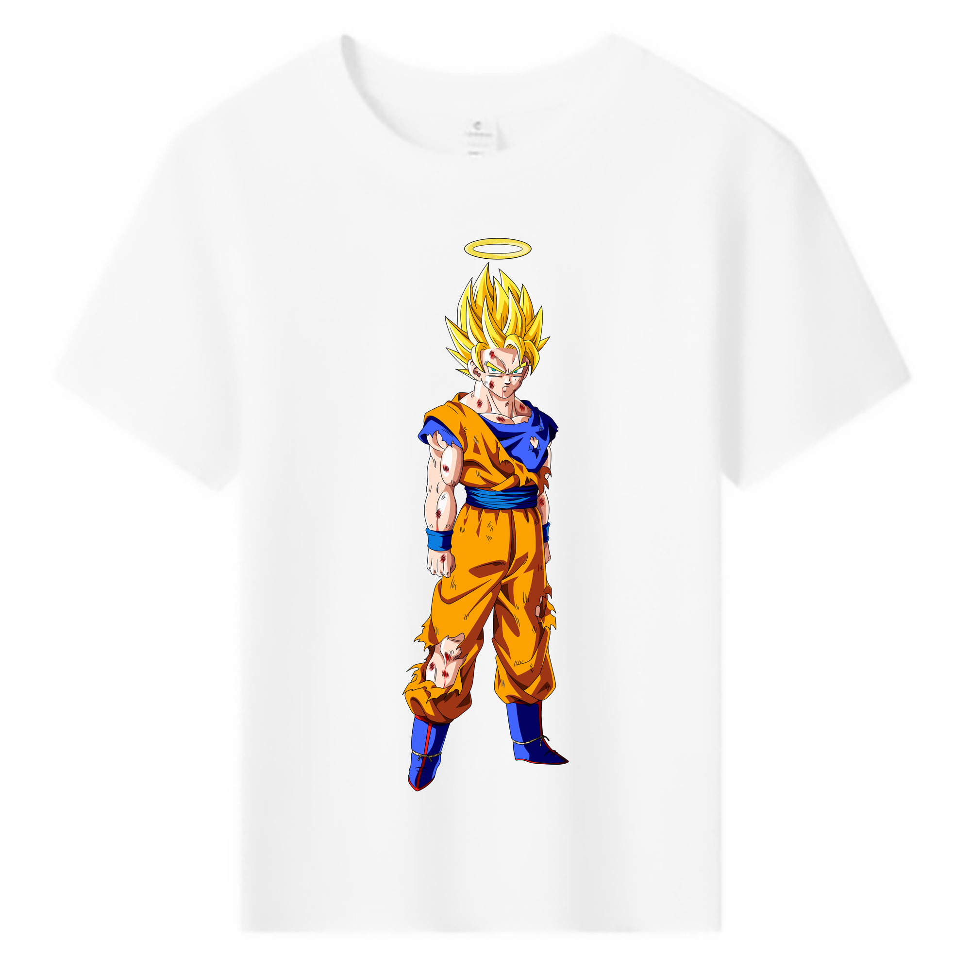 （画像用） ドラゴンボール 孫悟空（そん ごくう）Son Goku カカロット DRAGON BALL Kakarotto 綿100％キッズTシャツ（フロントプリント）
