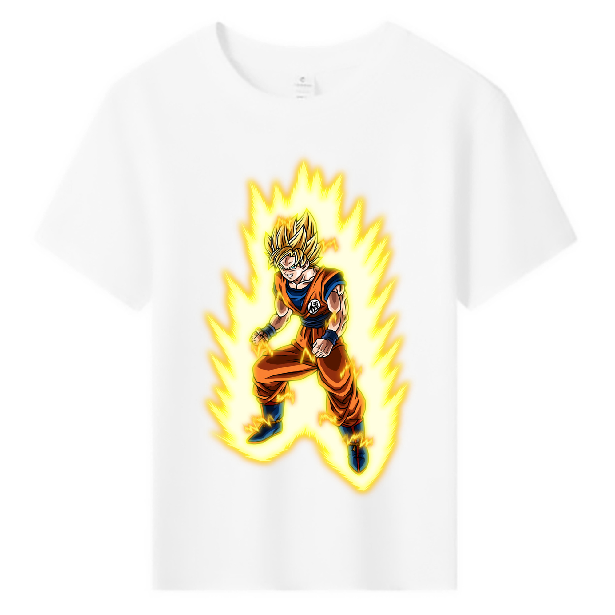 （画像用） ドラゴンボール 孫悟空（そん ごくう）Son Goku カカロット DRAGON BALL Kakarotto 綿100％キッズTシャツ（フロントプリント）