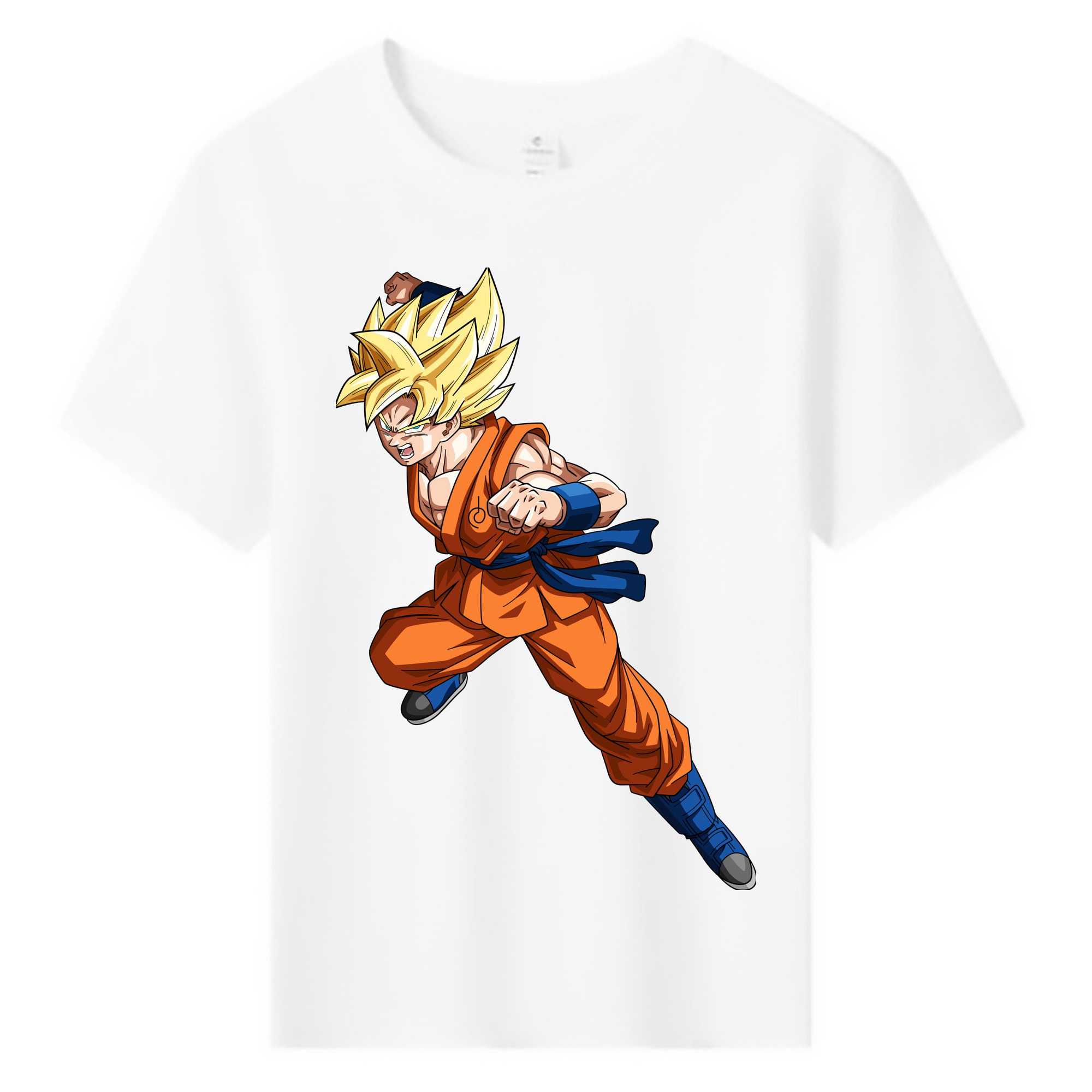 （画像用） ドラゴンボール 孫悟空（そん ごくう）Son Goku カカロット DRAGON BALL Kakarotto 綿100％キッズTシャツ（フロントプリント）